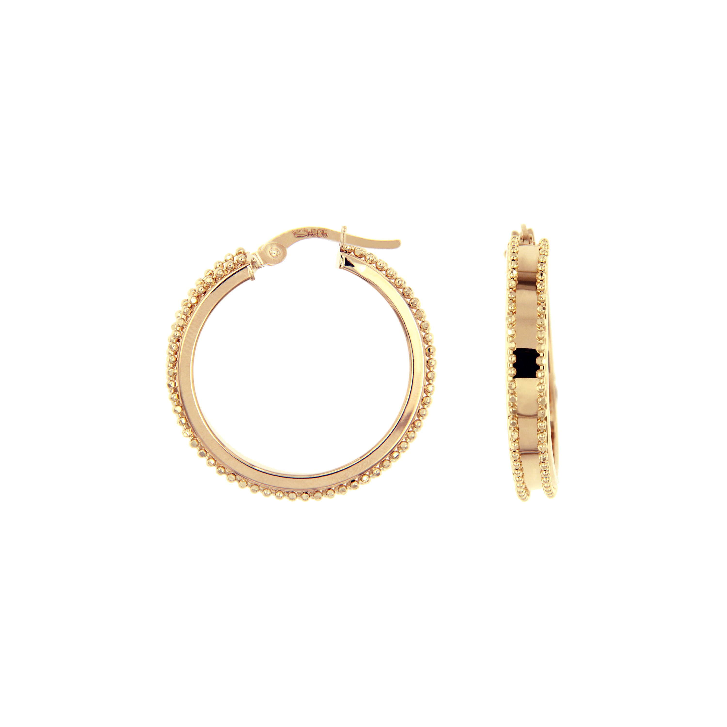 The Signature Edit Gold Hoop Earrings
