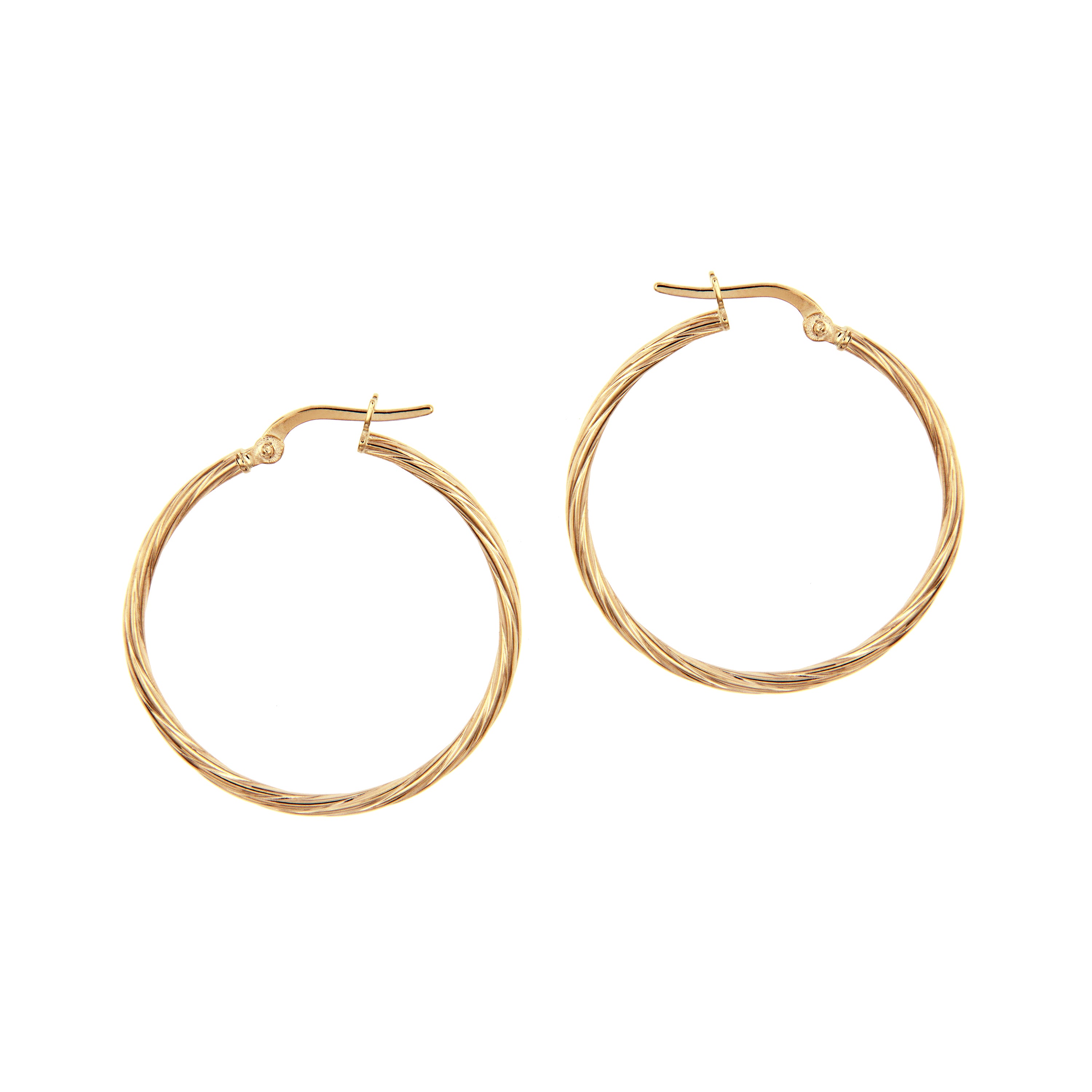 Spotlight Textured Gold Earrings