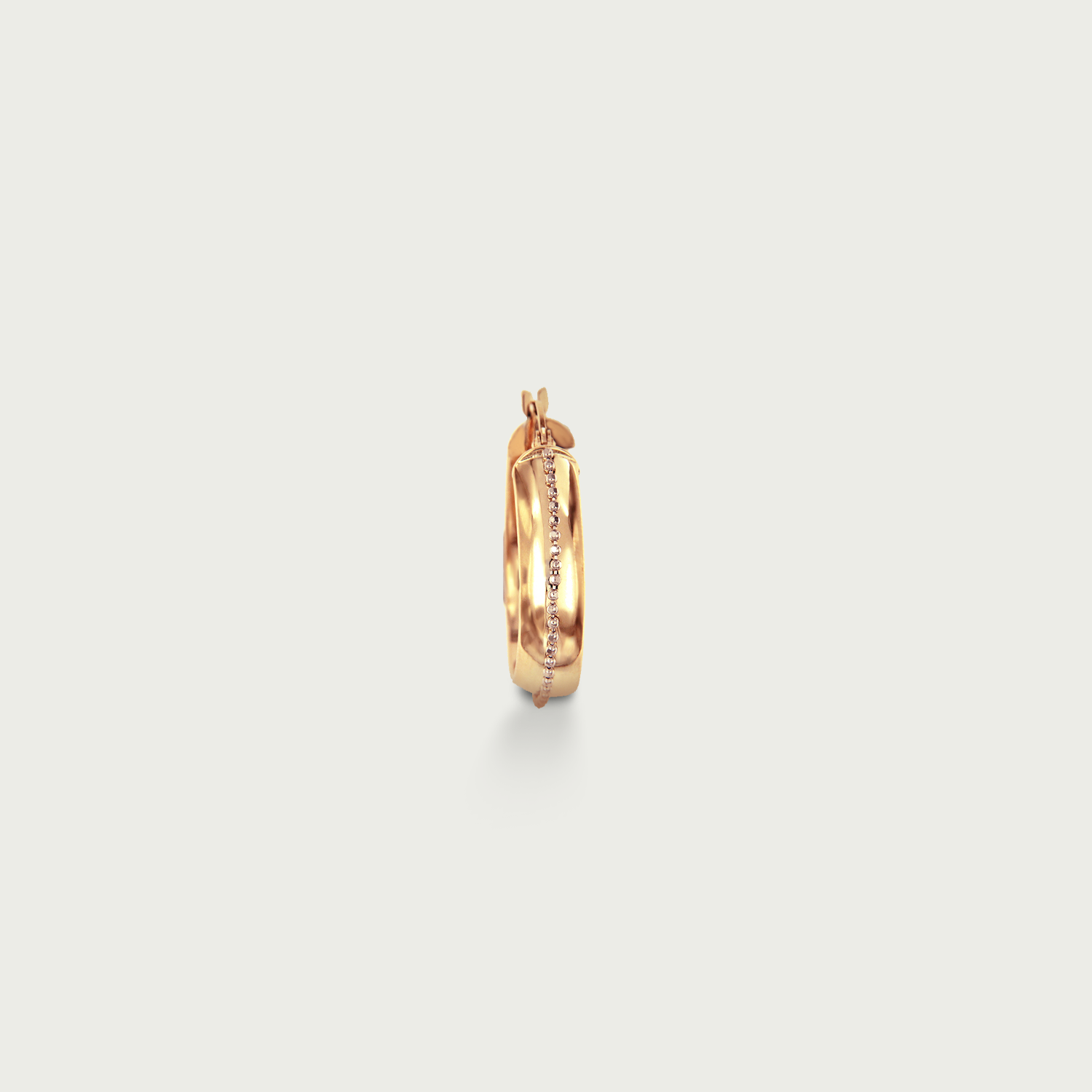 Work & Wonder Gold Hoop Earrings