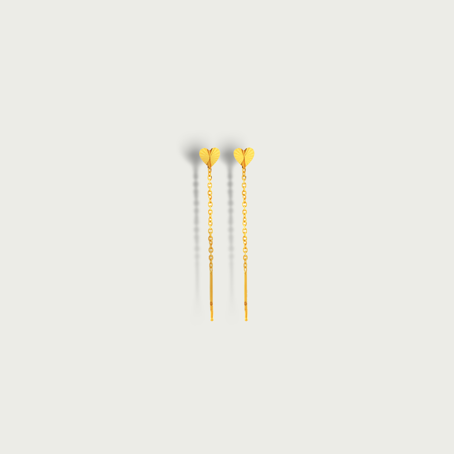 Lover’s Thread Gold Stringer Earrings