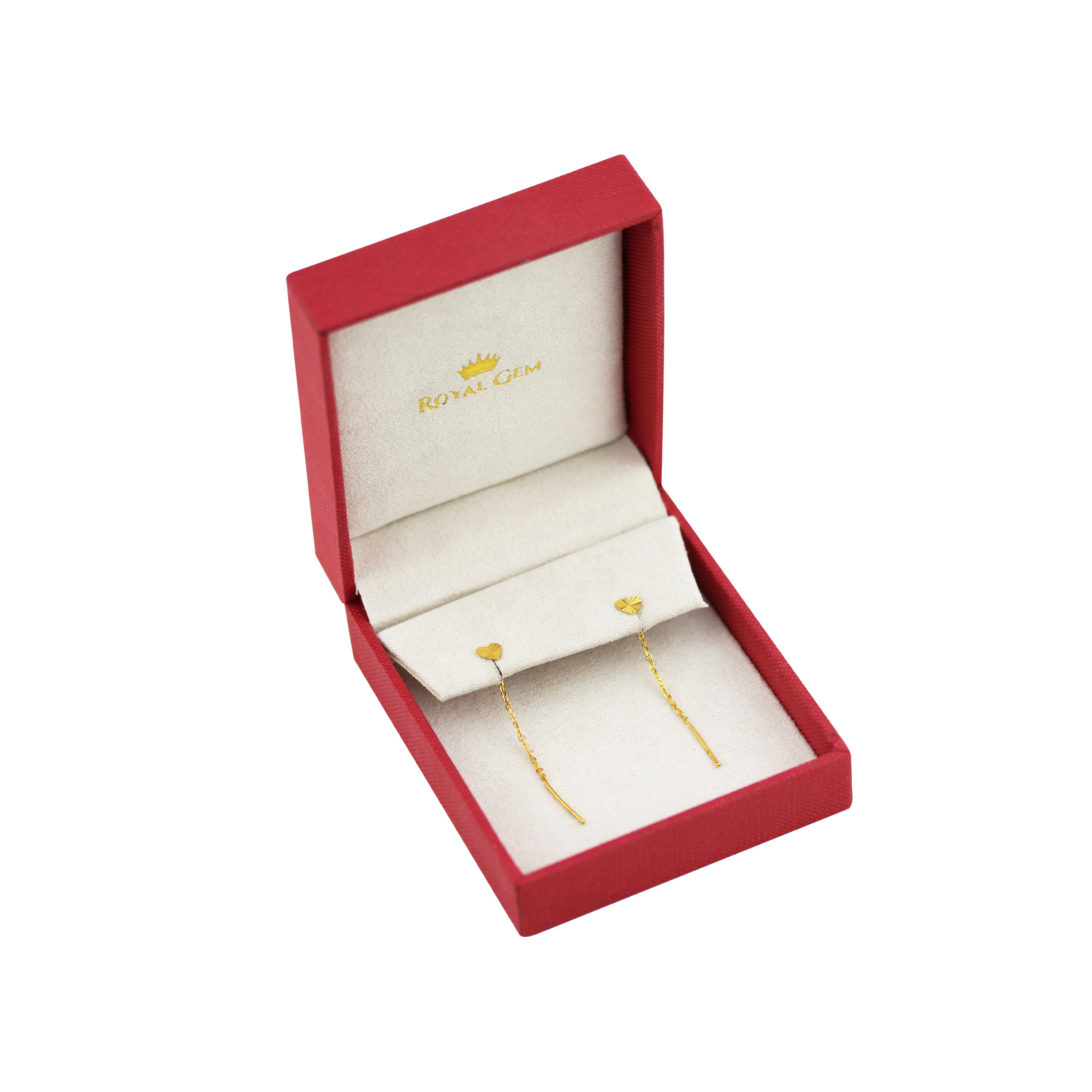 Lover’s Thread Gold Stringer Earrings