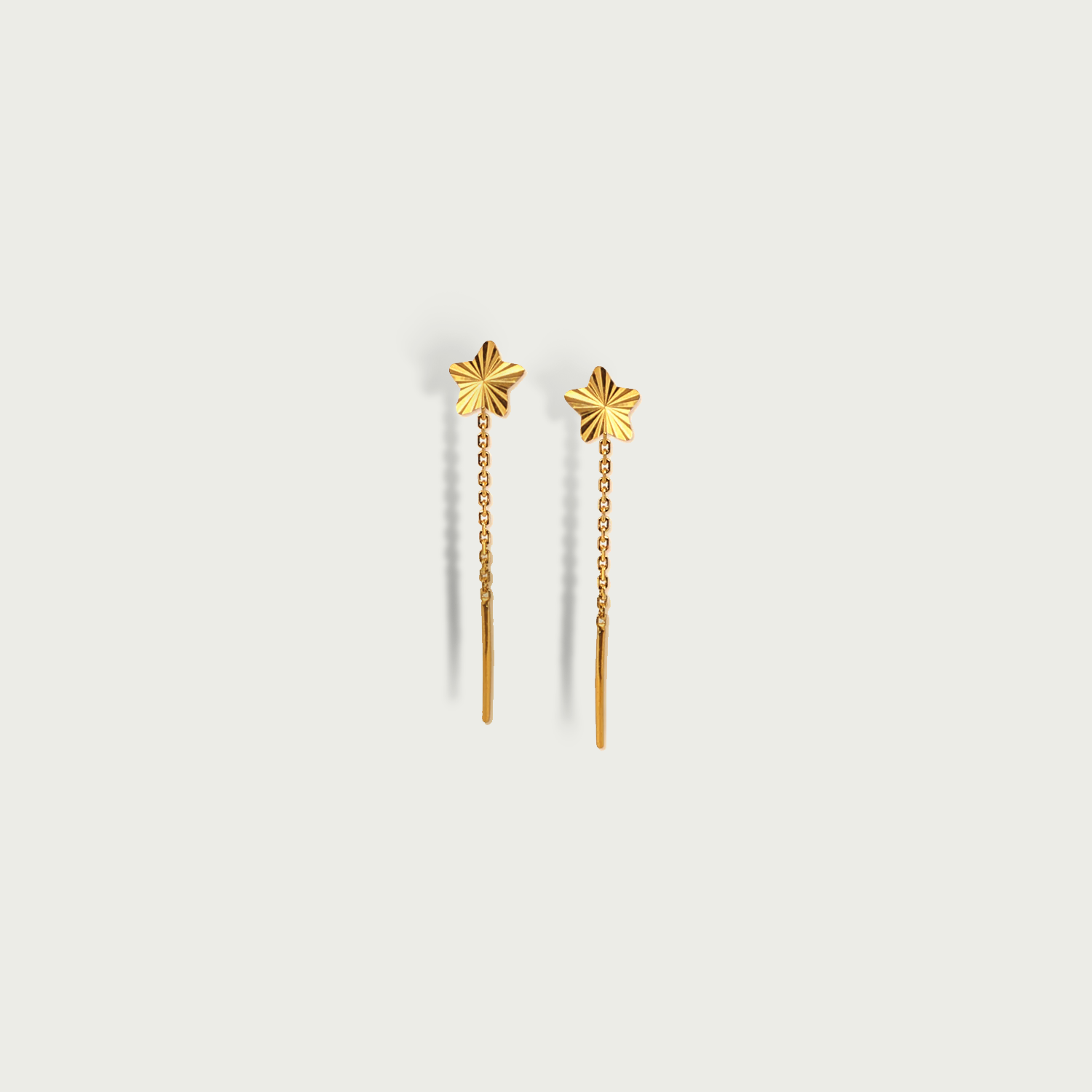 Starlight Gold Stringer Earrings