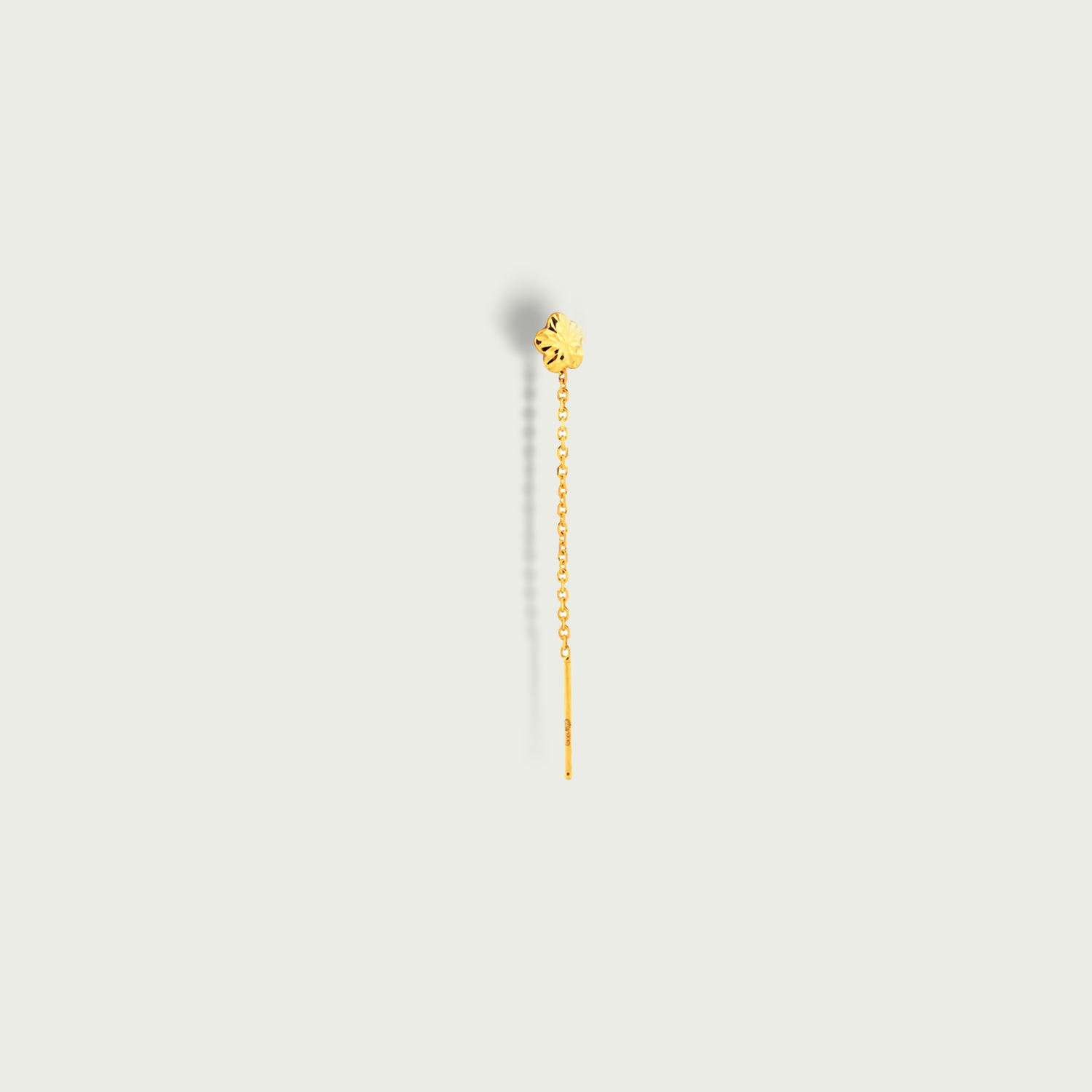 Fleur Bloom Gold Stringer Earrings