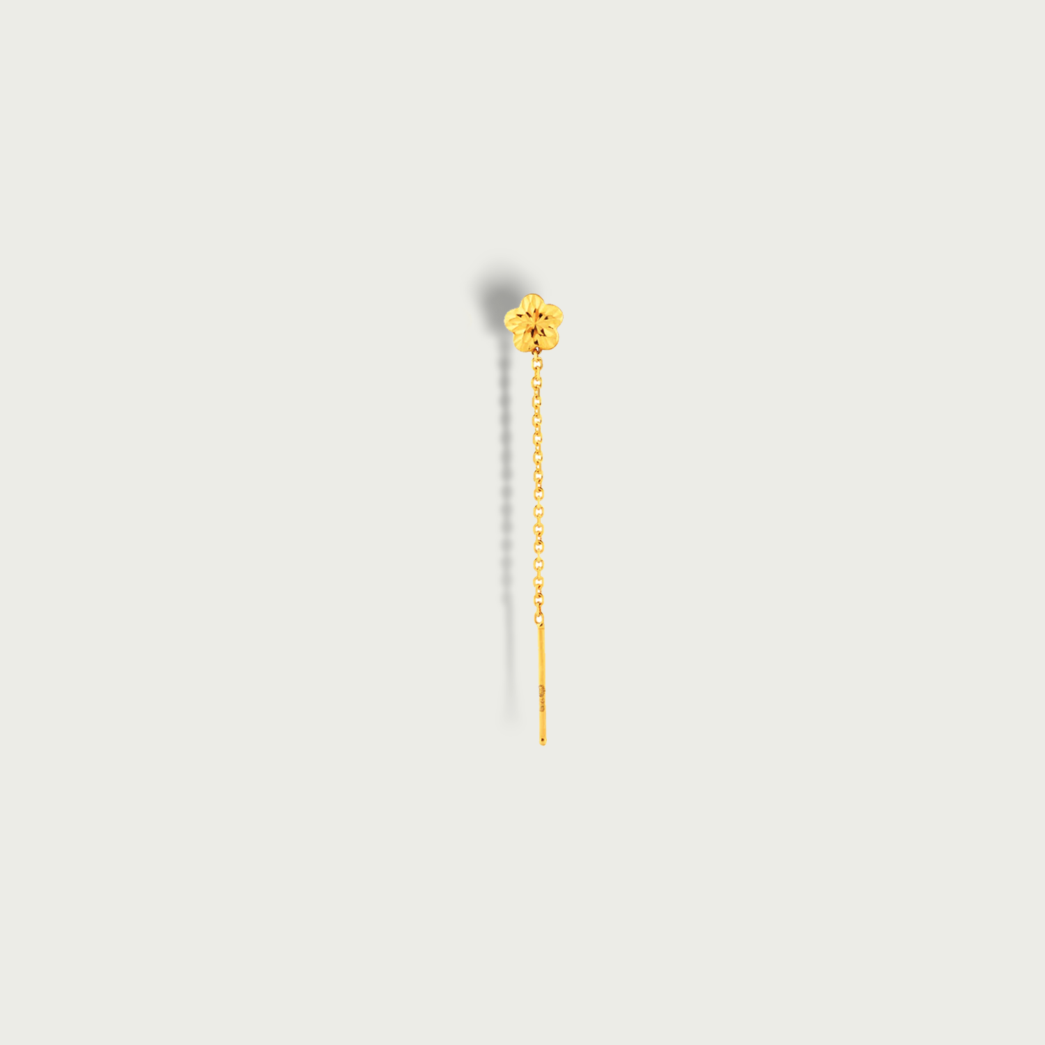 Fleur Bloom Gold Stringer Earrings
