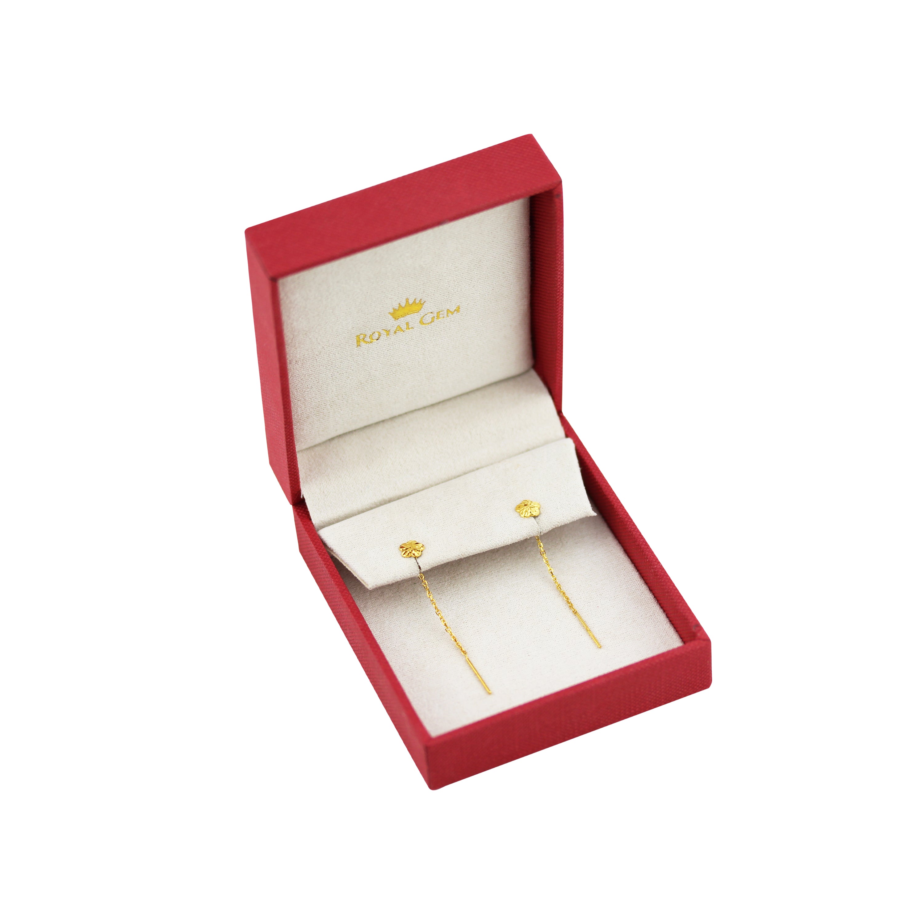 Fleur Bloom Gold Stringer Earrings