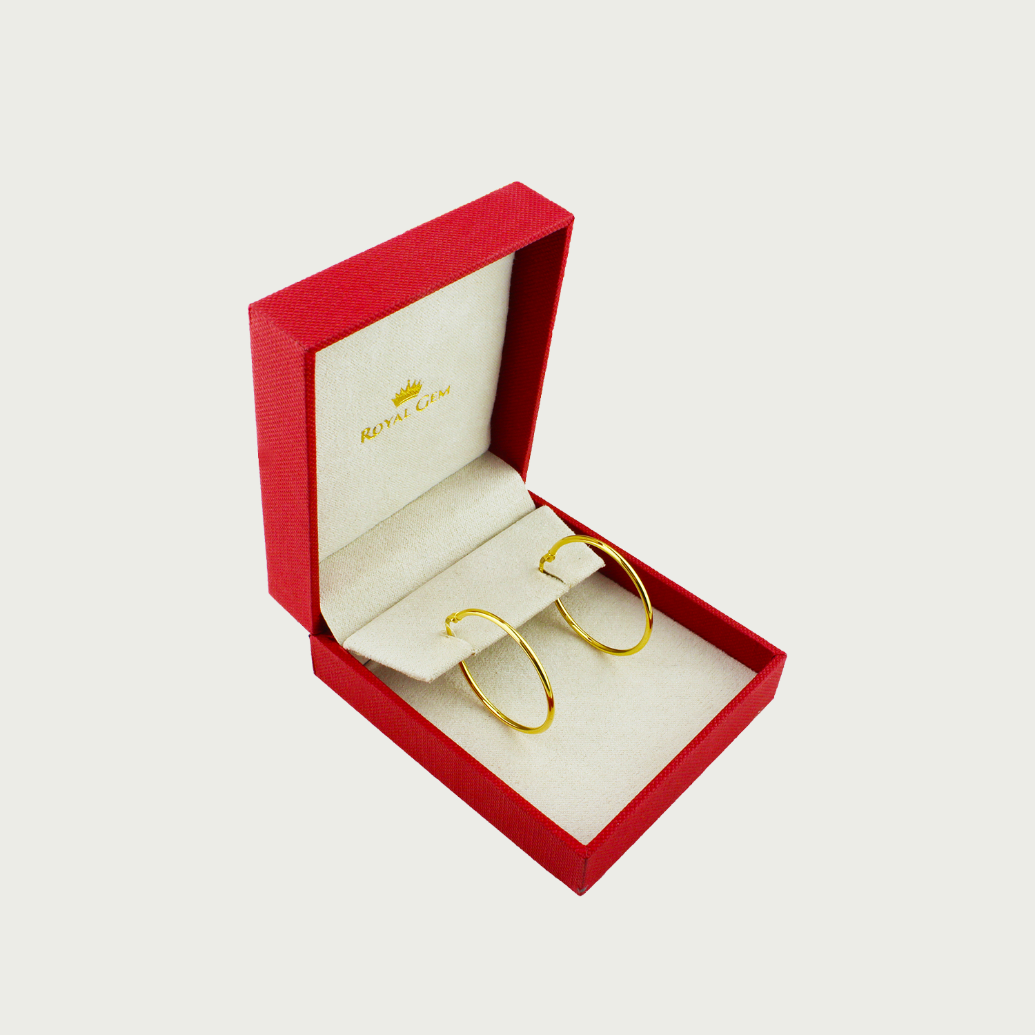 Spotlight Entry Gold Hoop Earrings