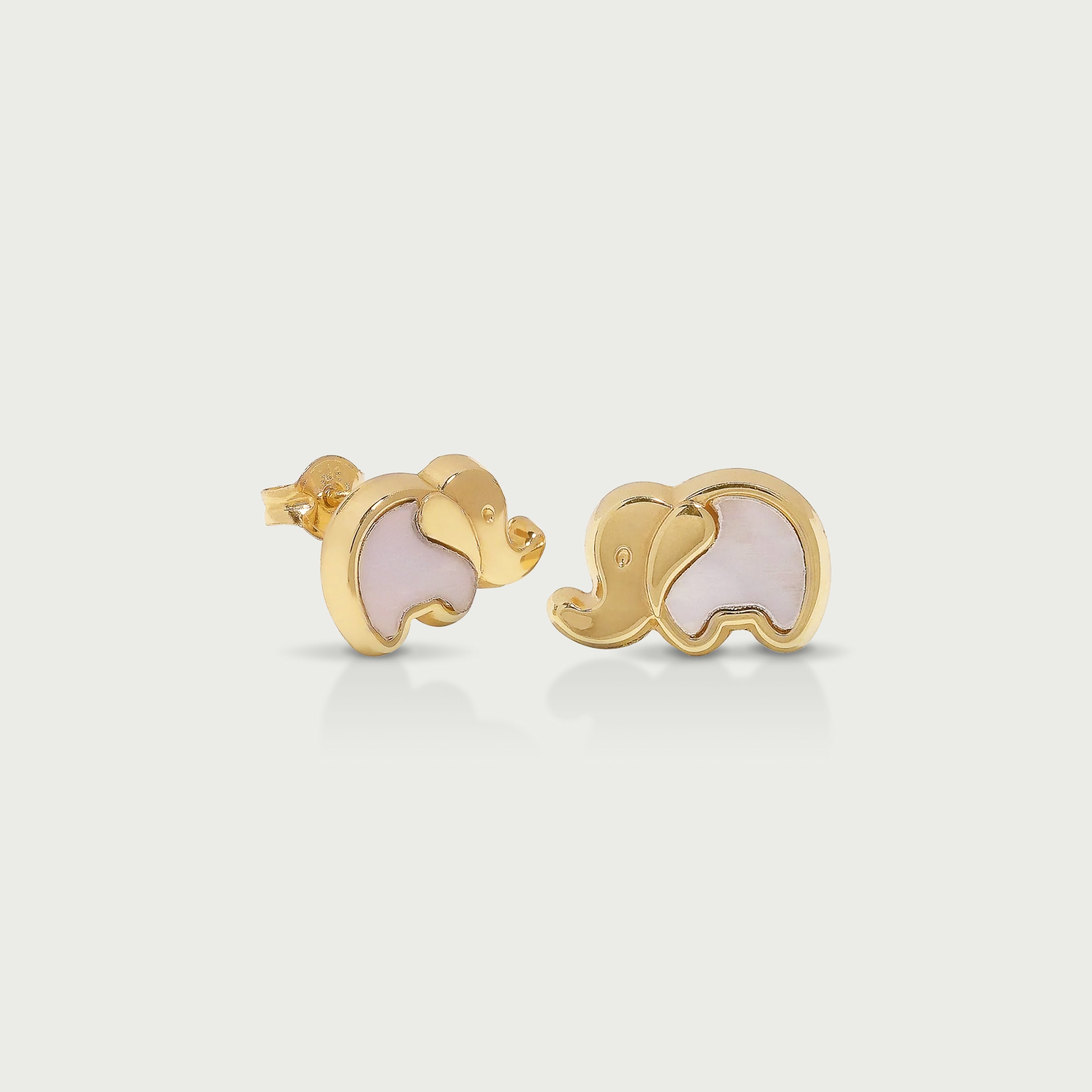 Gentle Giant Gold Earrings