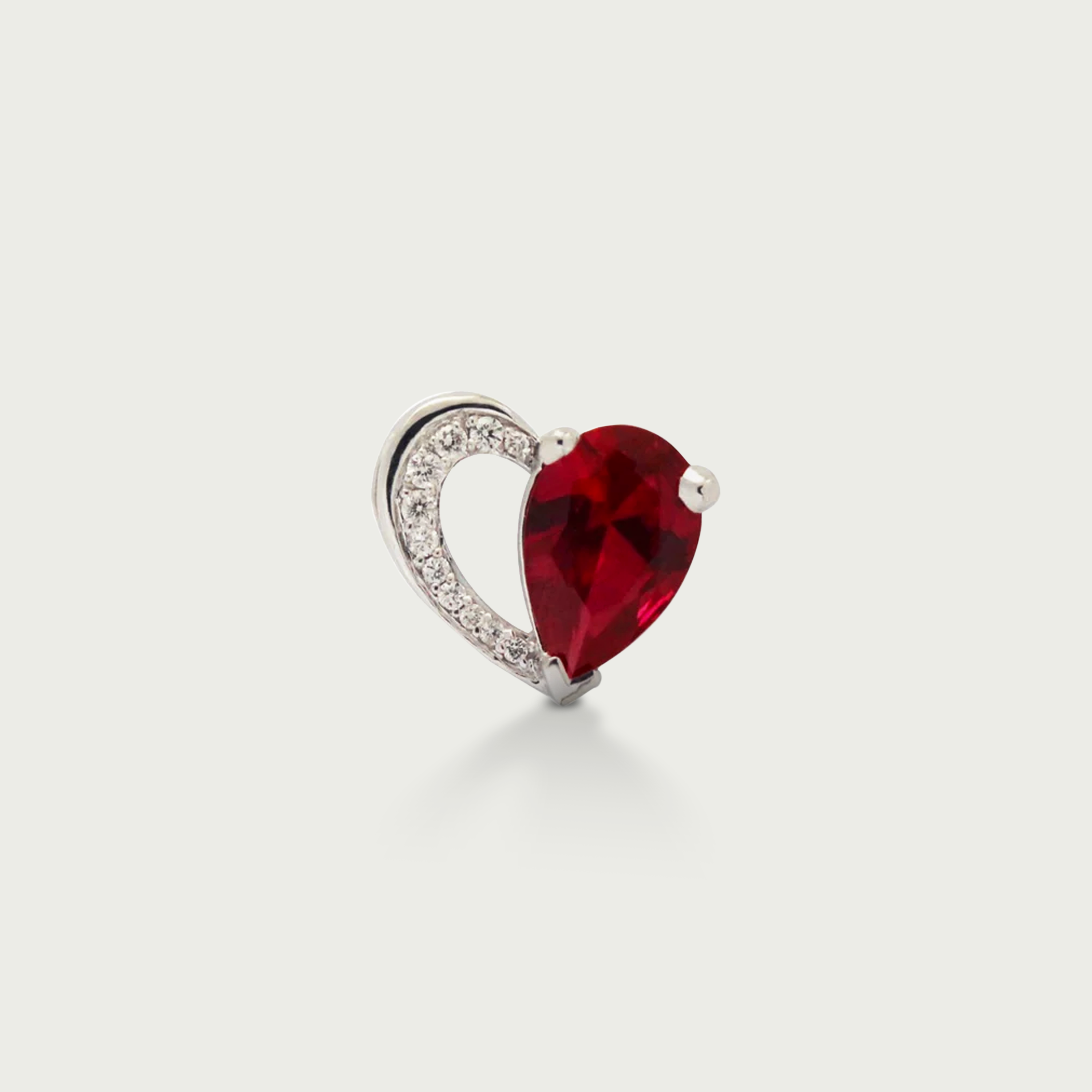 Love You More Ruby Pendant