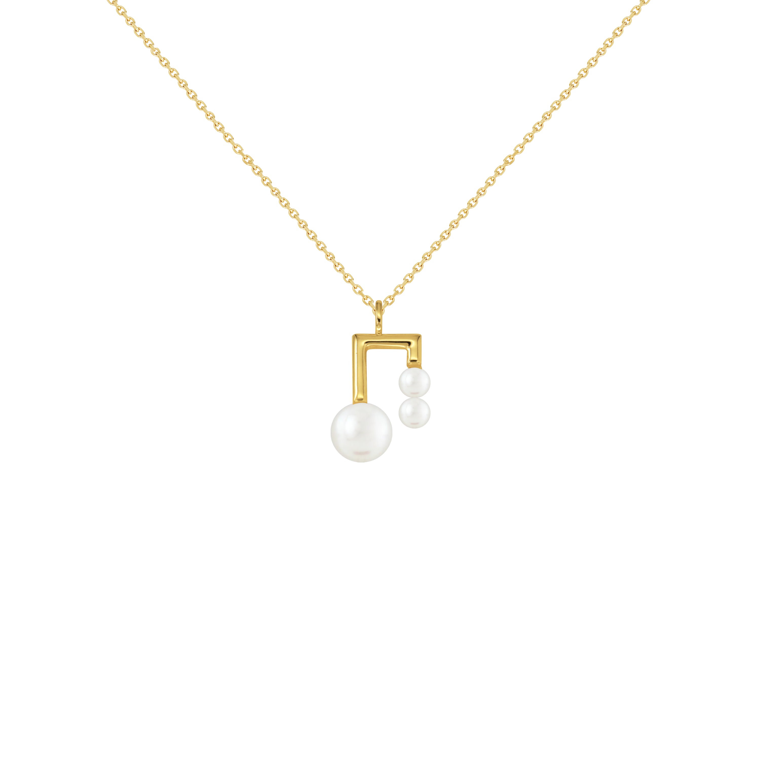 Breaking Waves Pearl Necklace