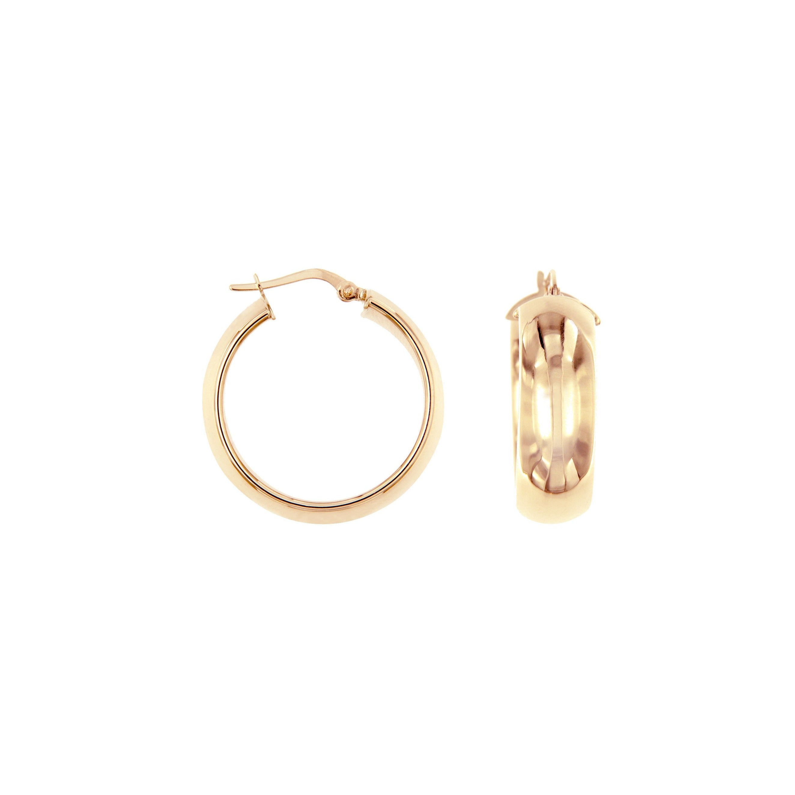 Main Character Gold Hoop Earrings