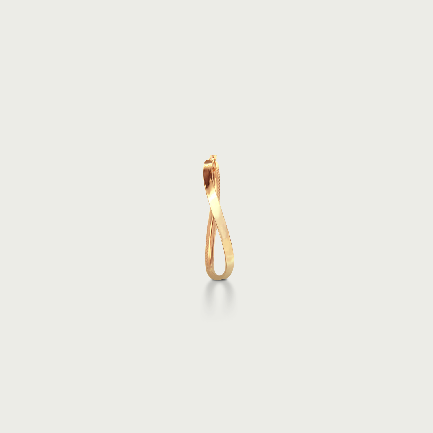 Main Plot Gold Hoop Earrings