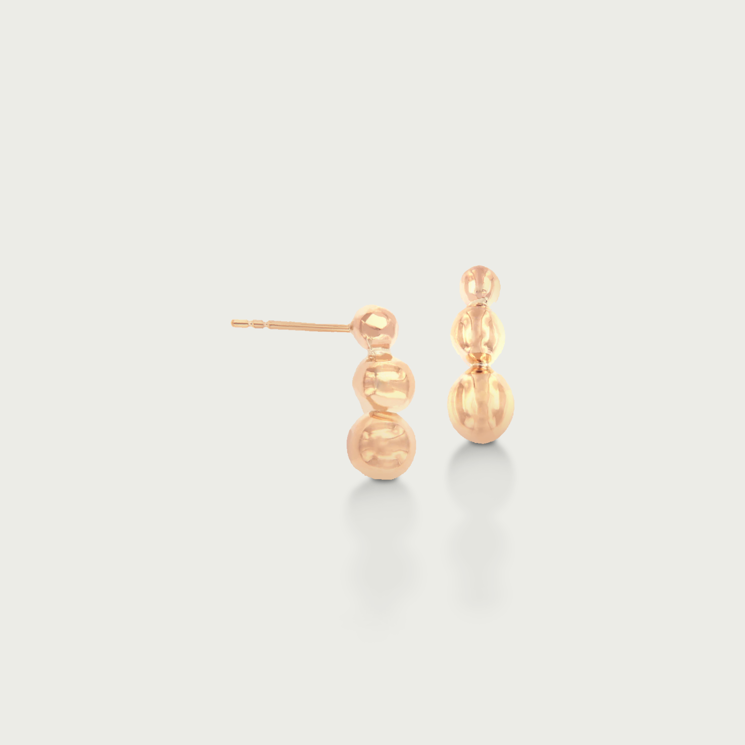 Tiny Wonder Gold Crawler Earrings
