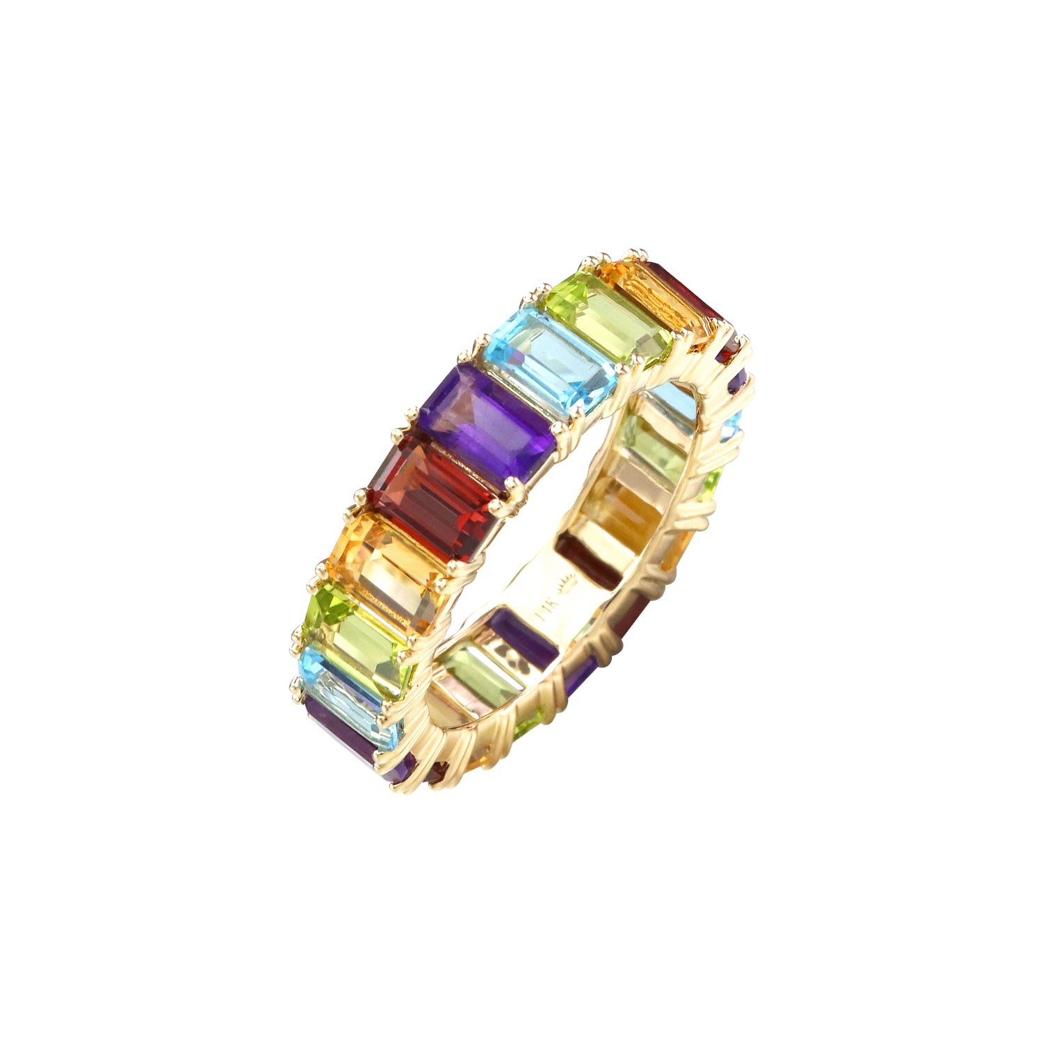 All I Need Gemstones Eternity Ring