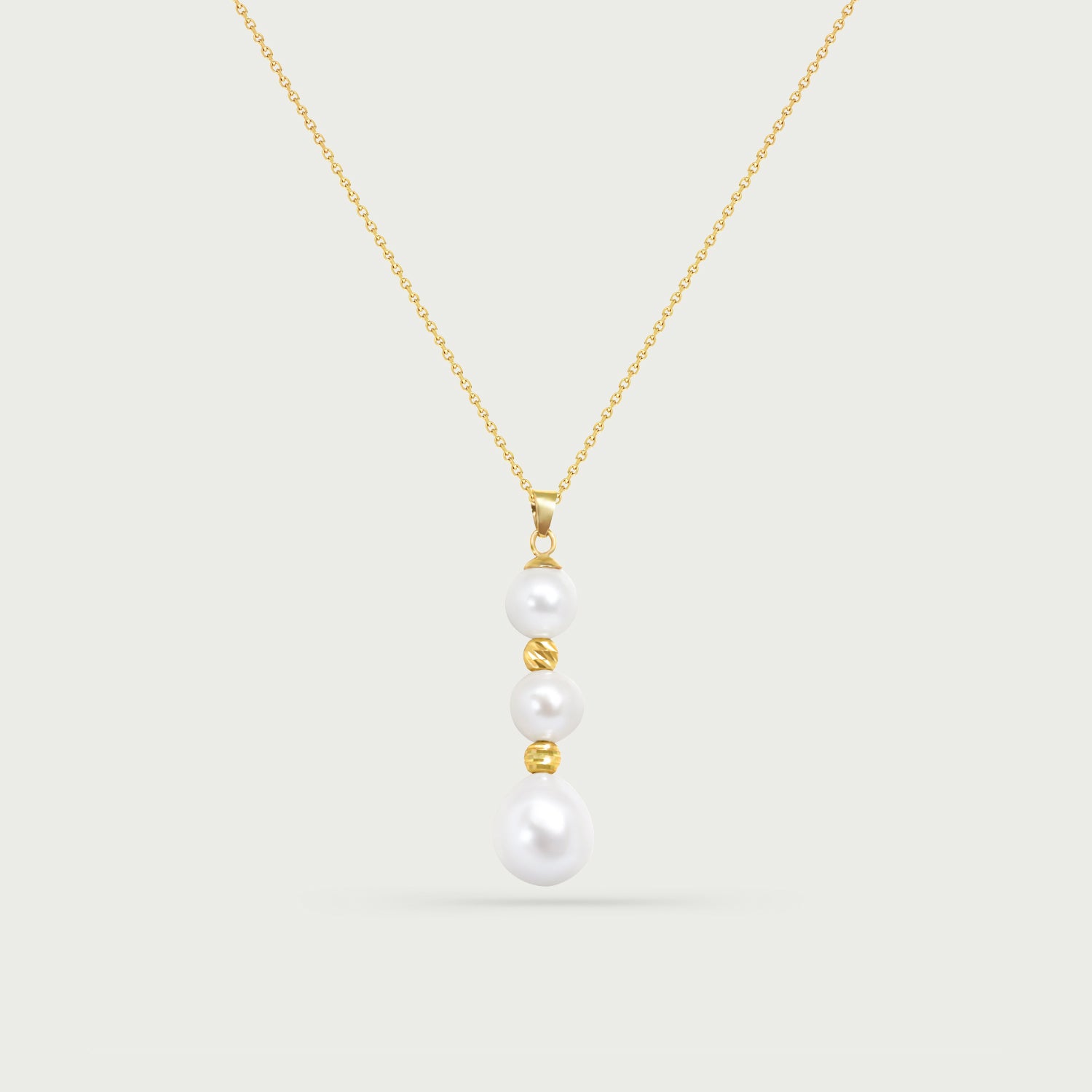 Coastal Echo Pearl Necklace
