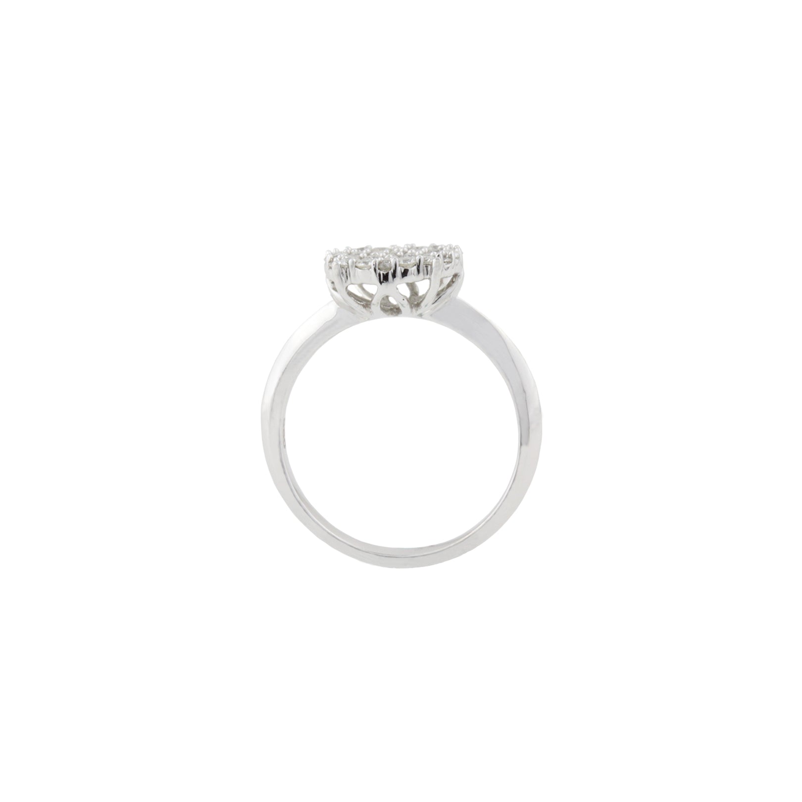 Royal Halo Diamond Engagement Ring