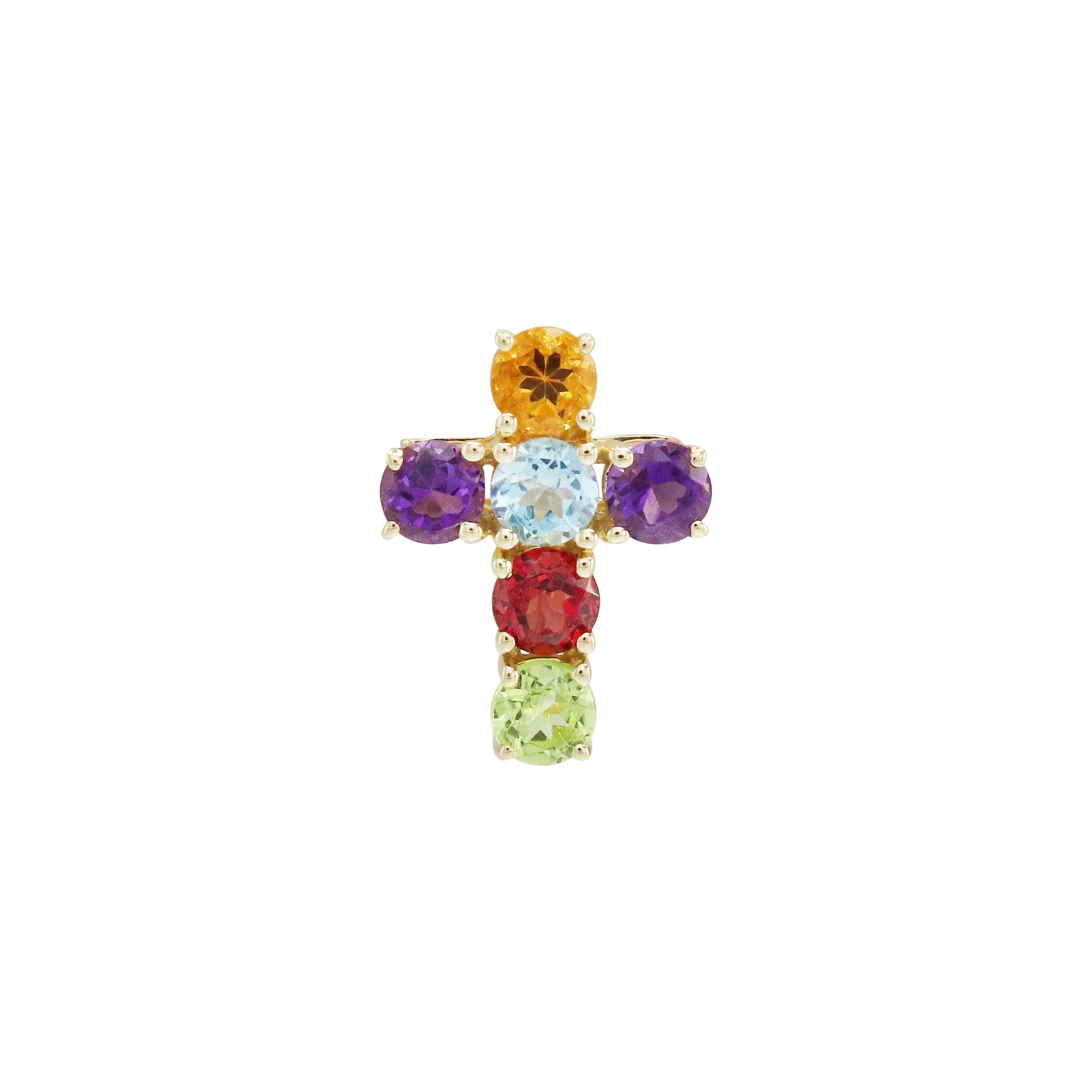 Anchor of Hope Cross Pendant