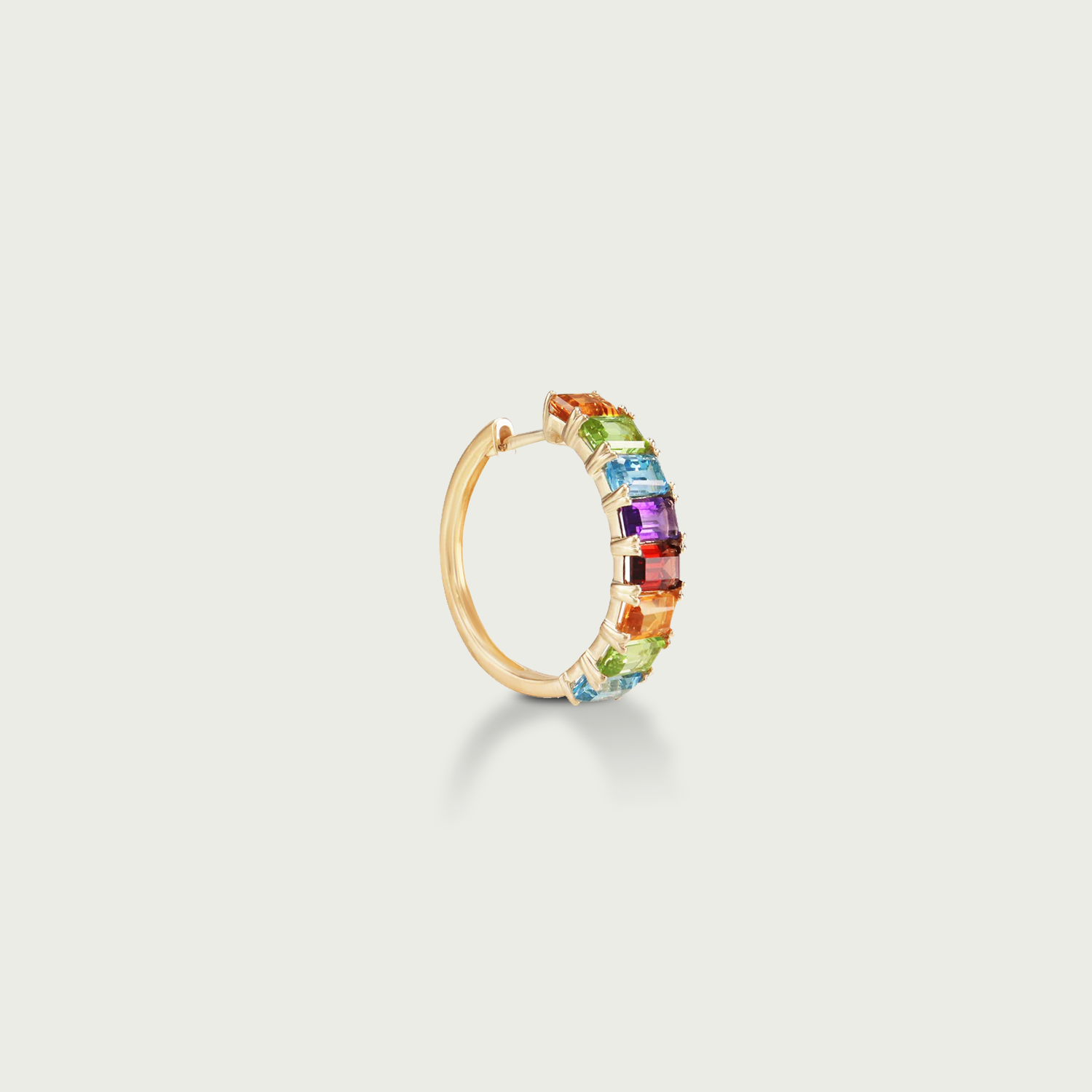 What Dreams are Made of Rainbow Hoop Earrings