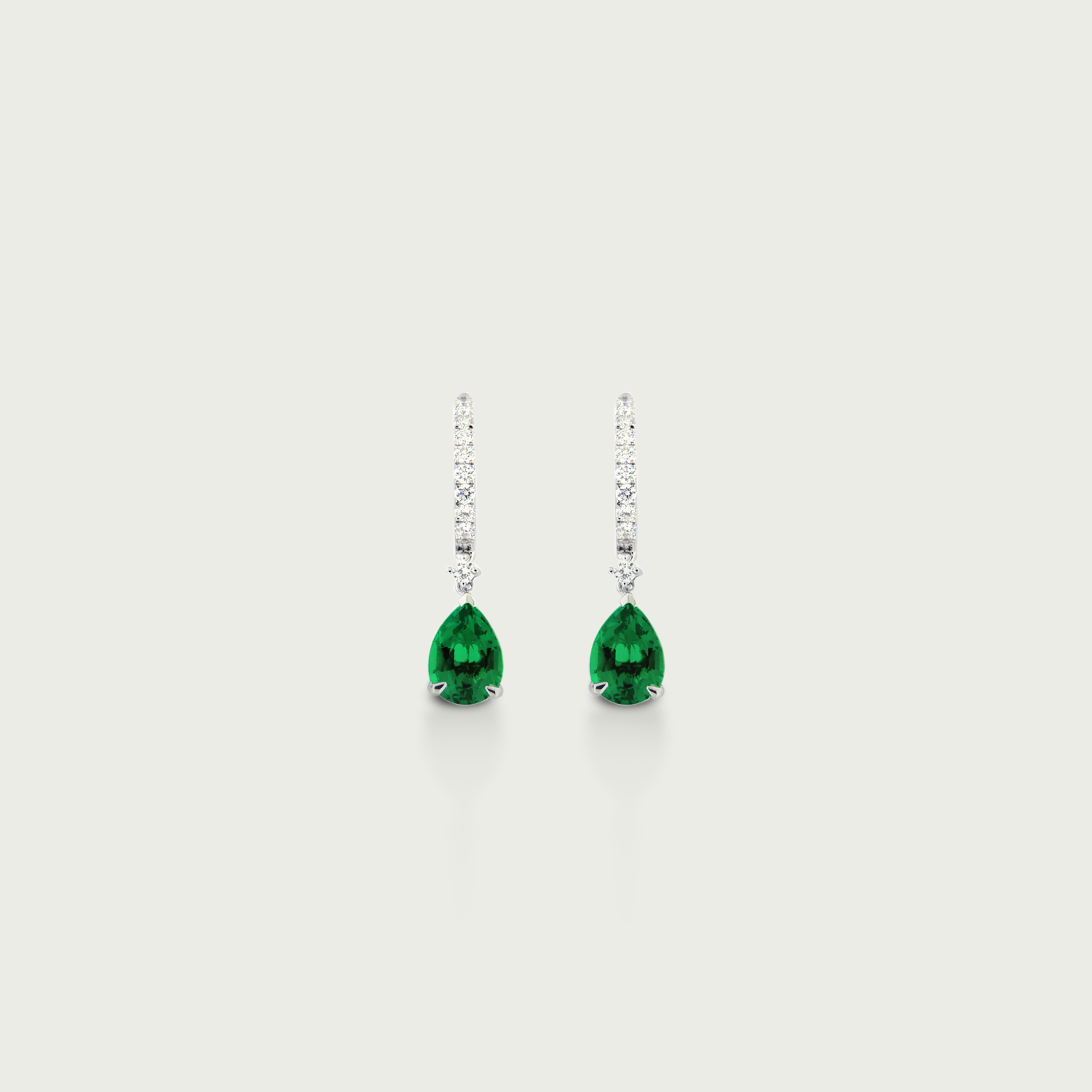 Classic Allure Gemstone Dangling Earrings
