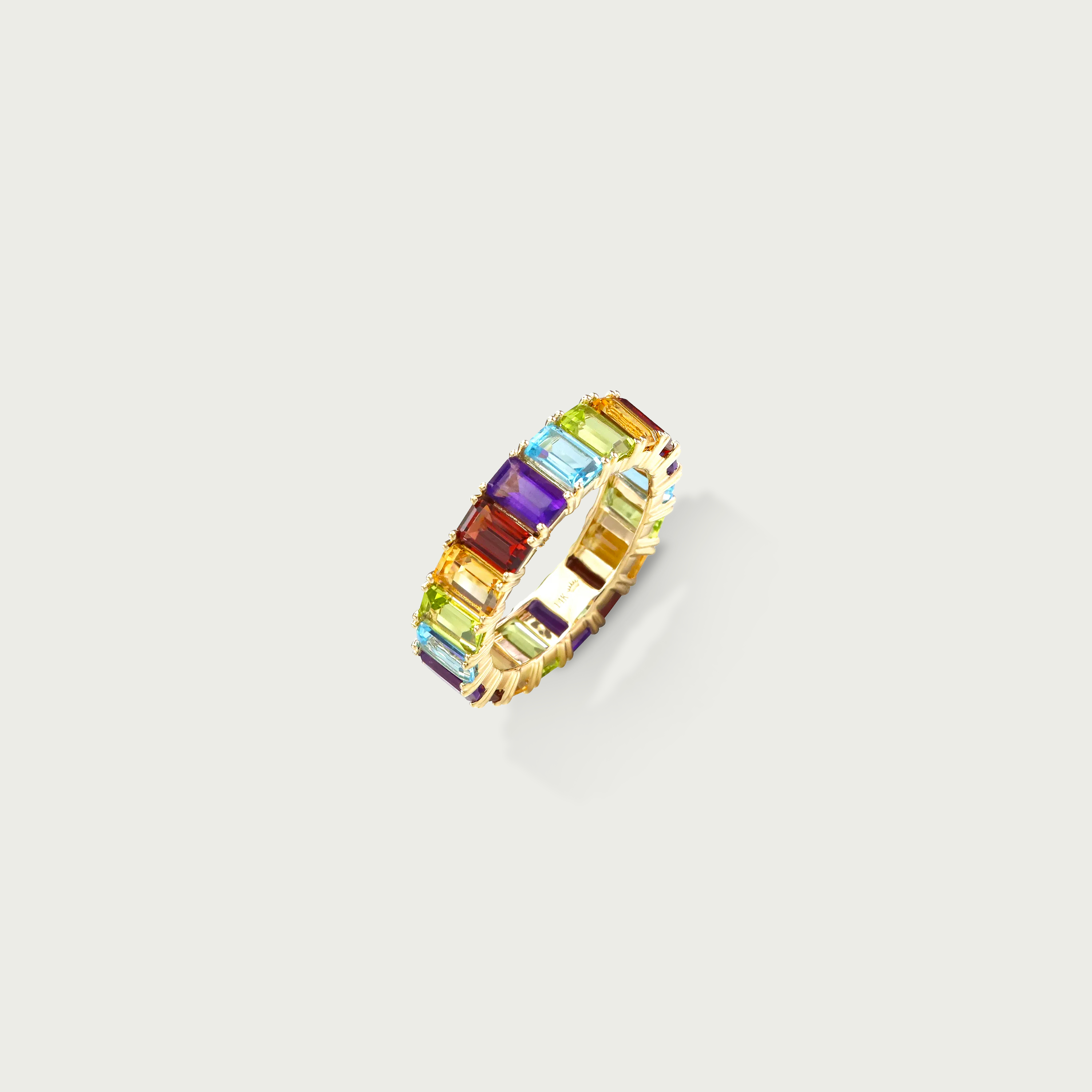 All I Need Gemstones Eternity Ring