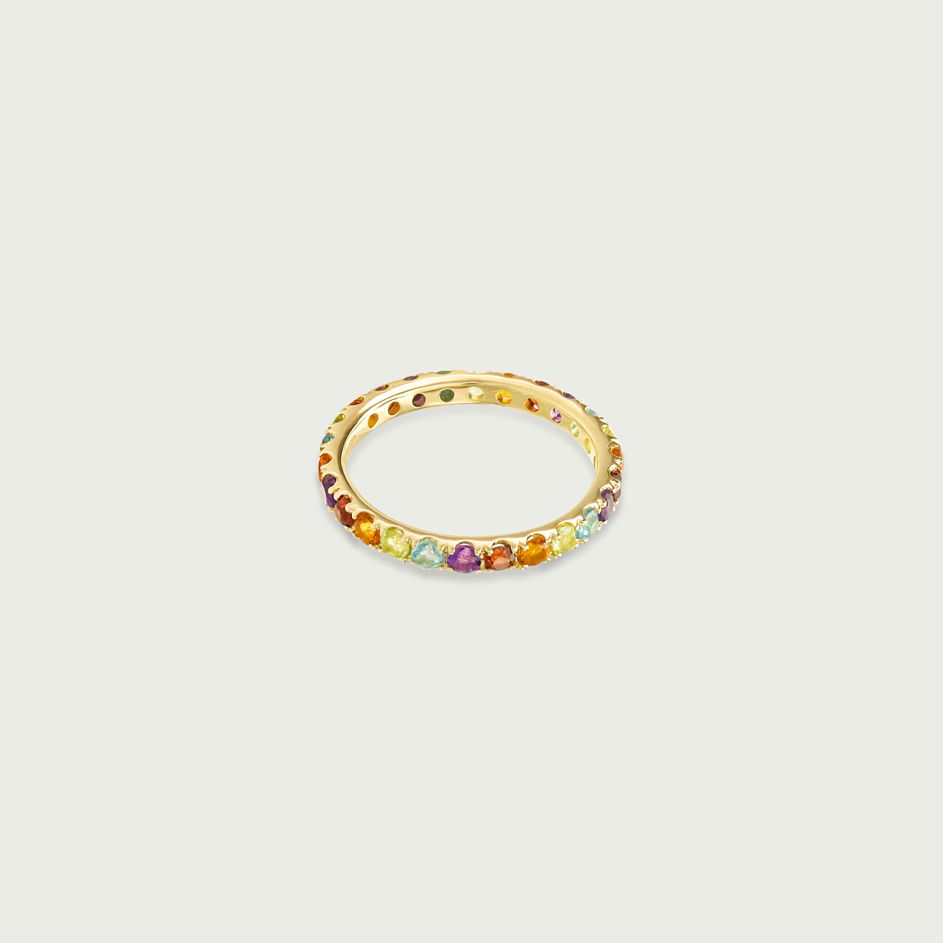 For All Time Gemstones Eternity Ring