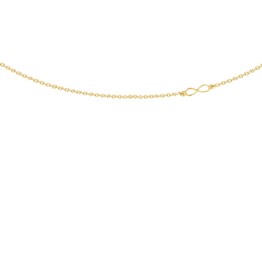 Anchor Shine Gold Necklace