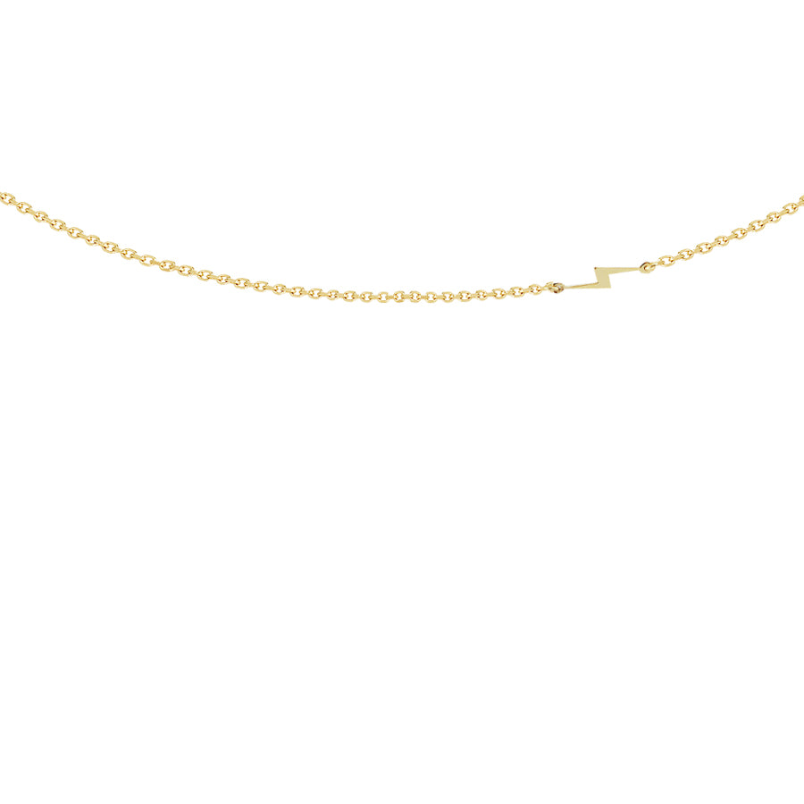 Anchor Shine Gold Necklace