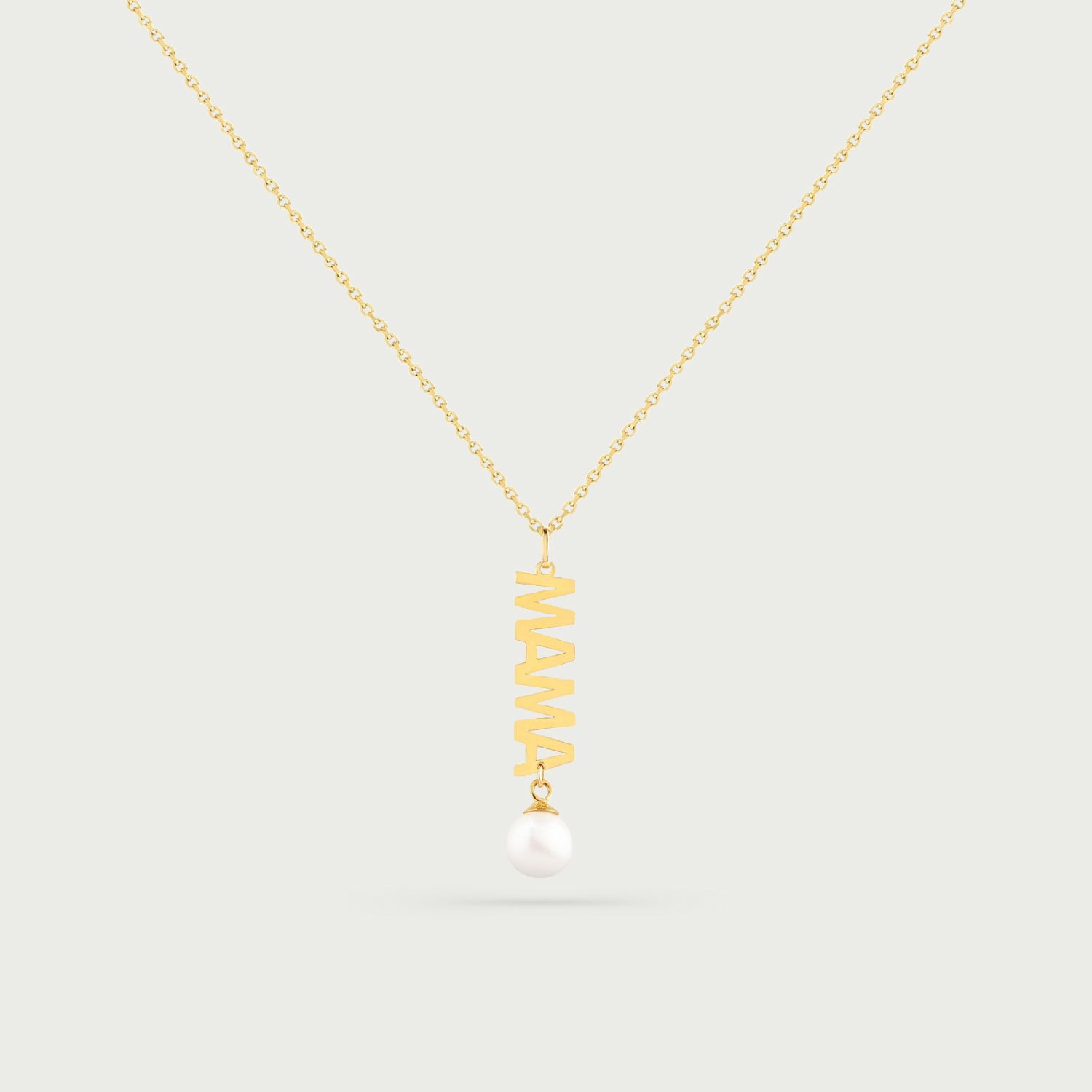 Dear Mama Gold Necklace
