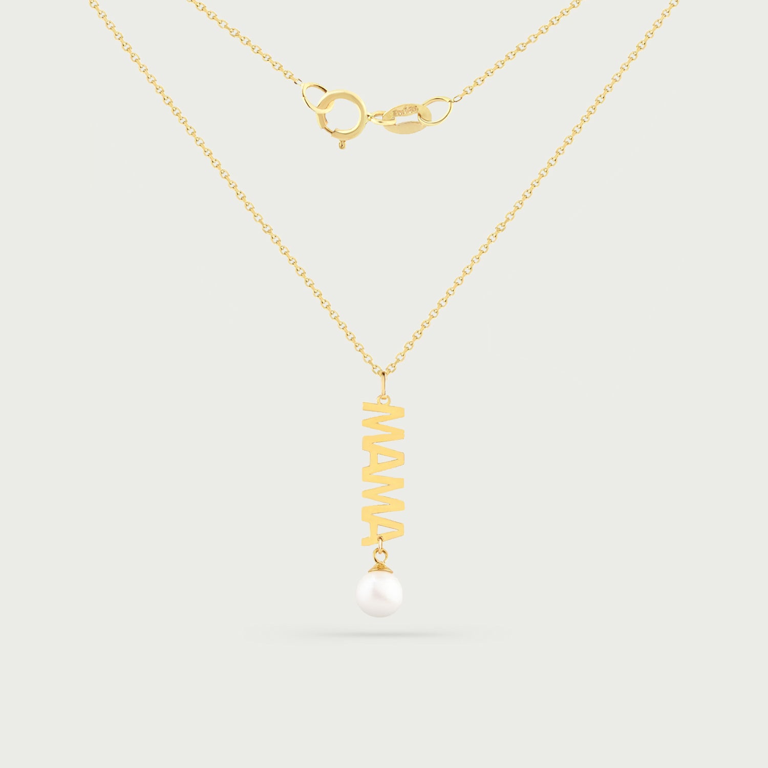 Dear Mama Gold Necklace