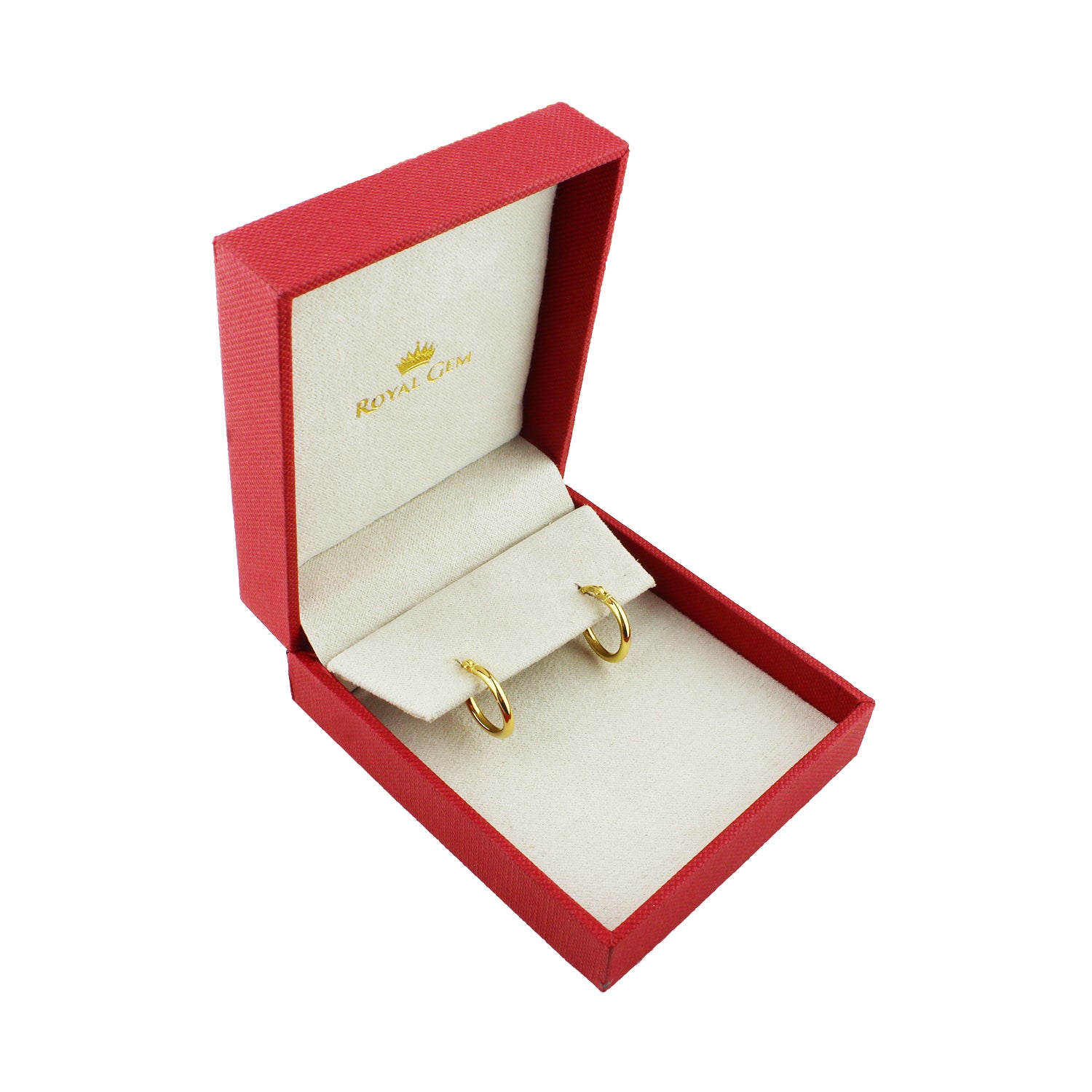 Nine to Fine Gold Hoop Earrings