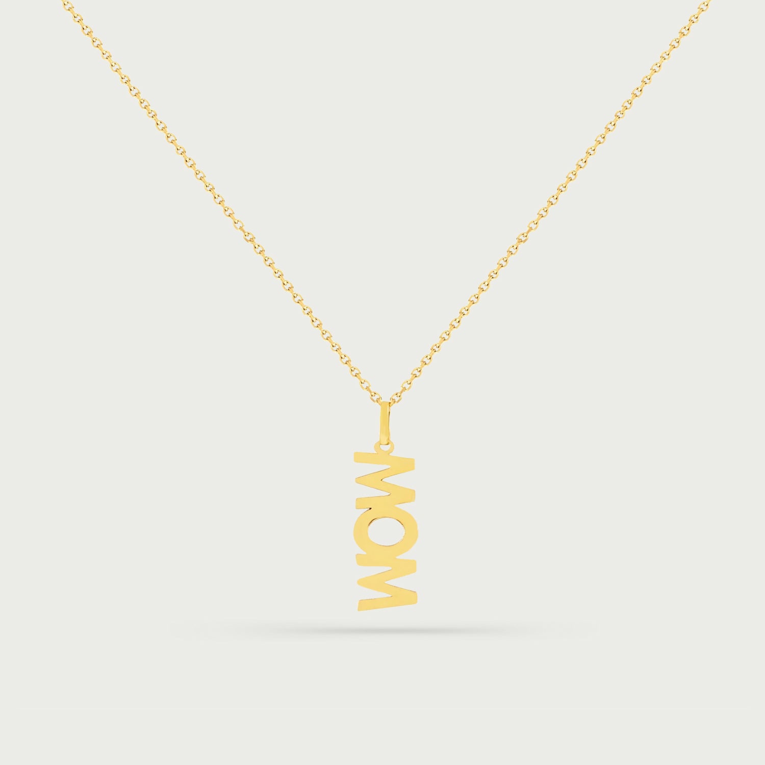 Forever Mom Gold Necklace