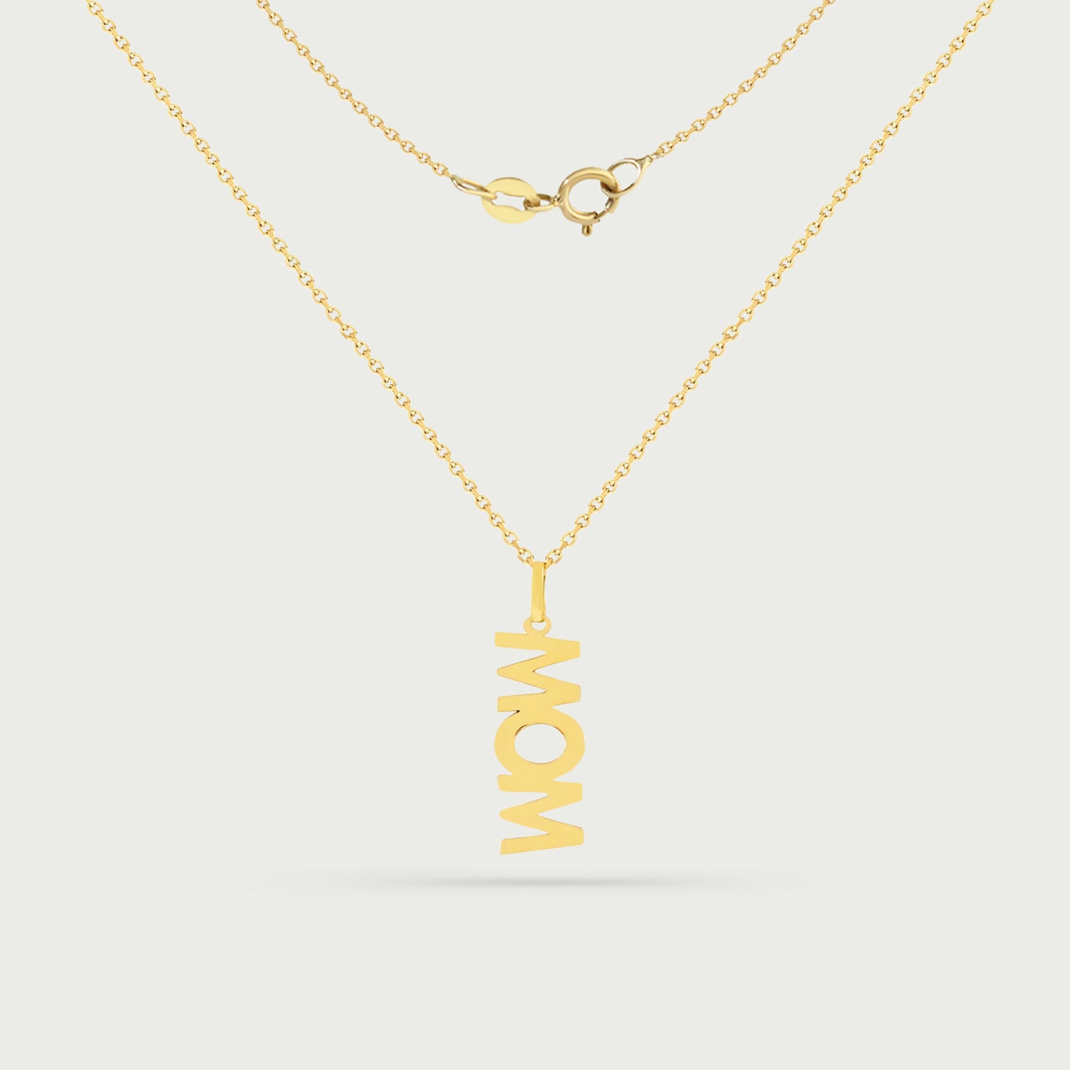 Forever Mom Gold Necklace