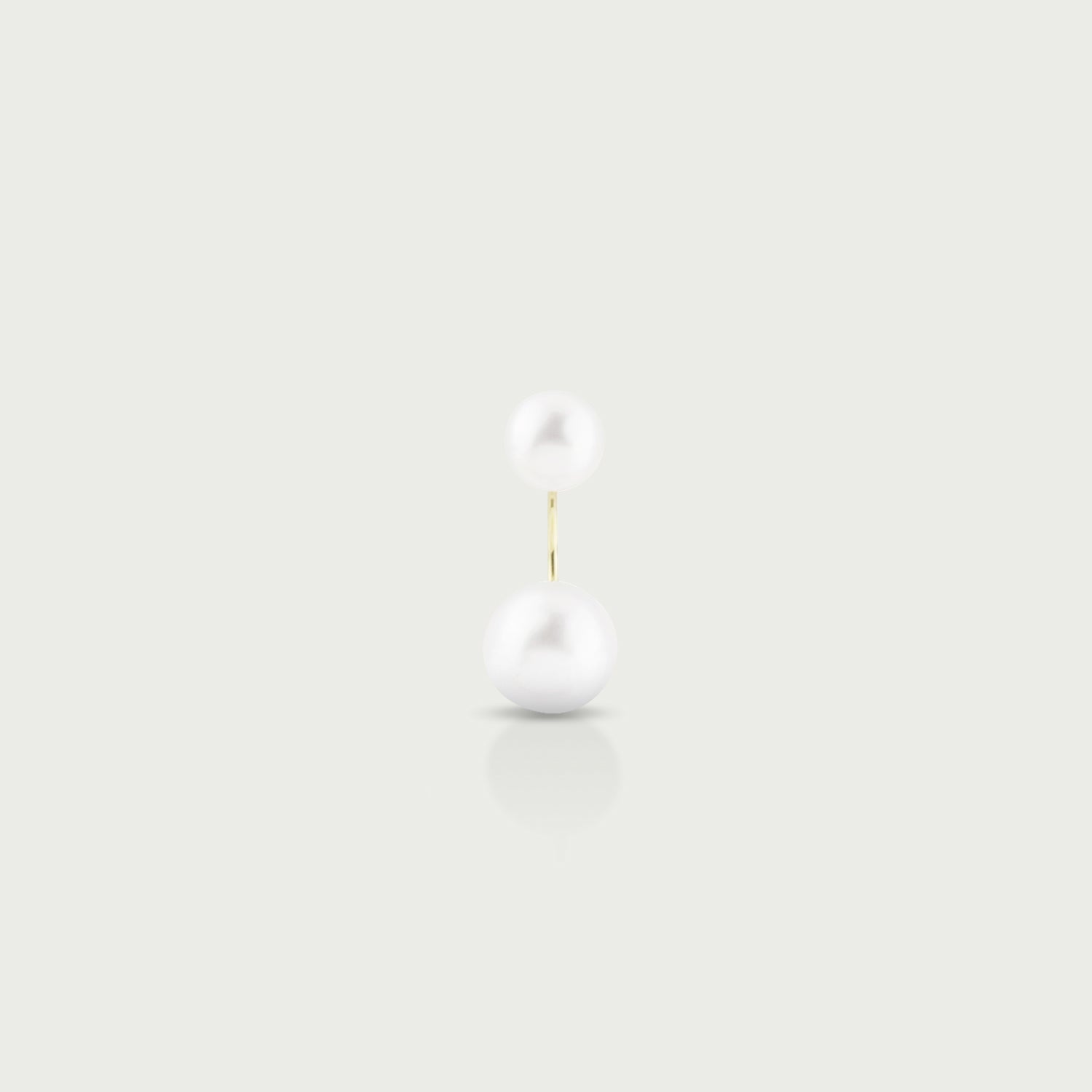 High Tide Two Pearl Earrings