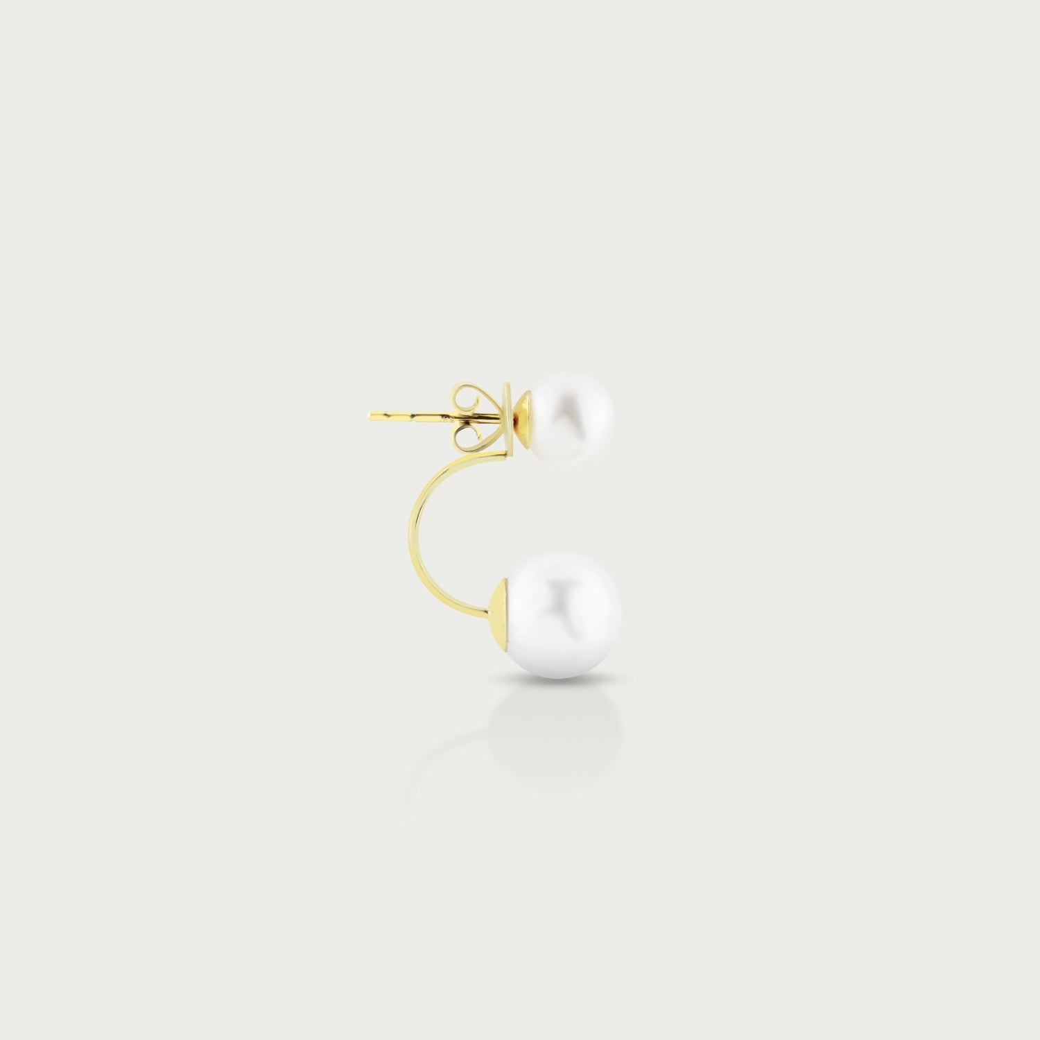 High Tide Two Pearl Earrings