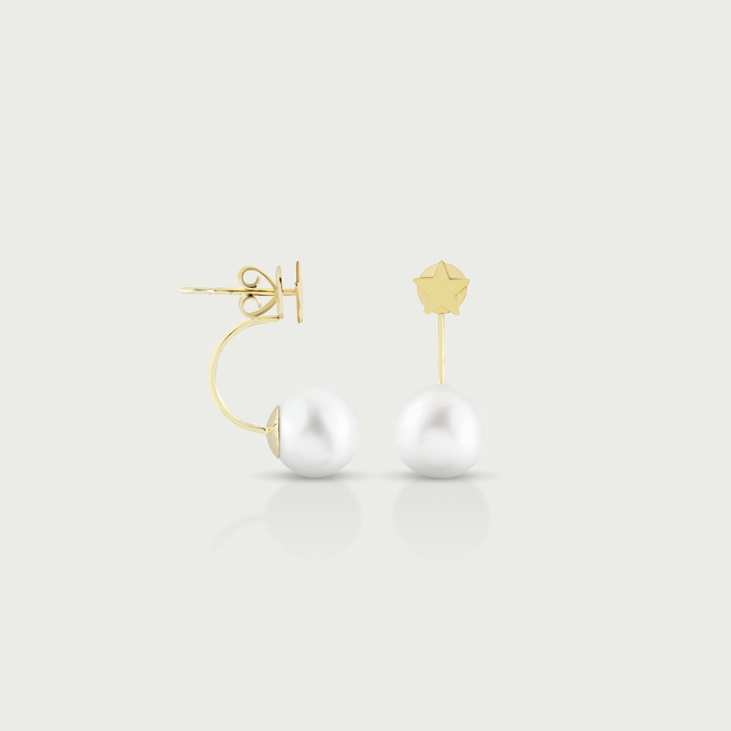 High Tide One Pearl Earrings