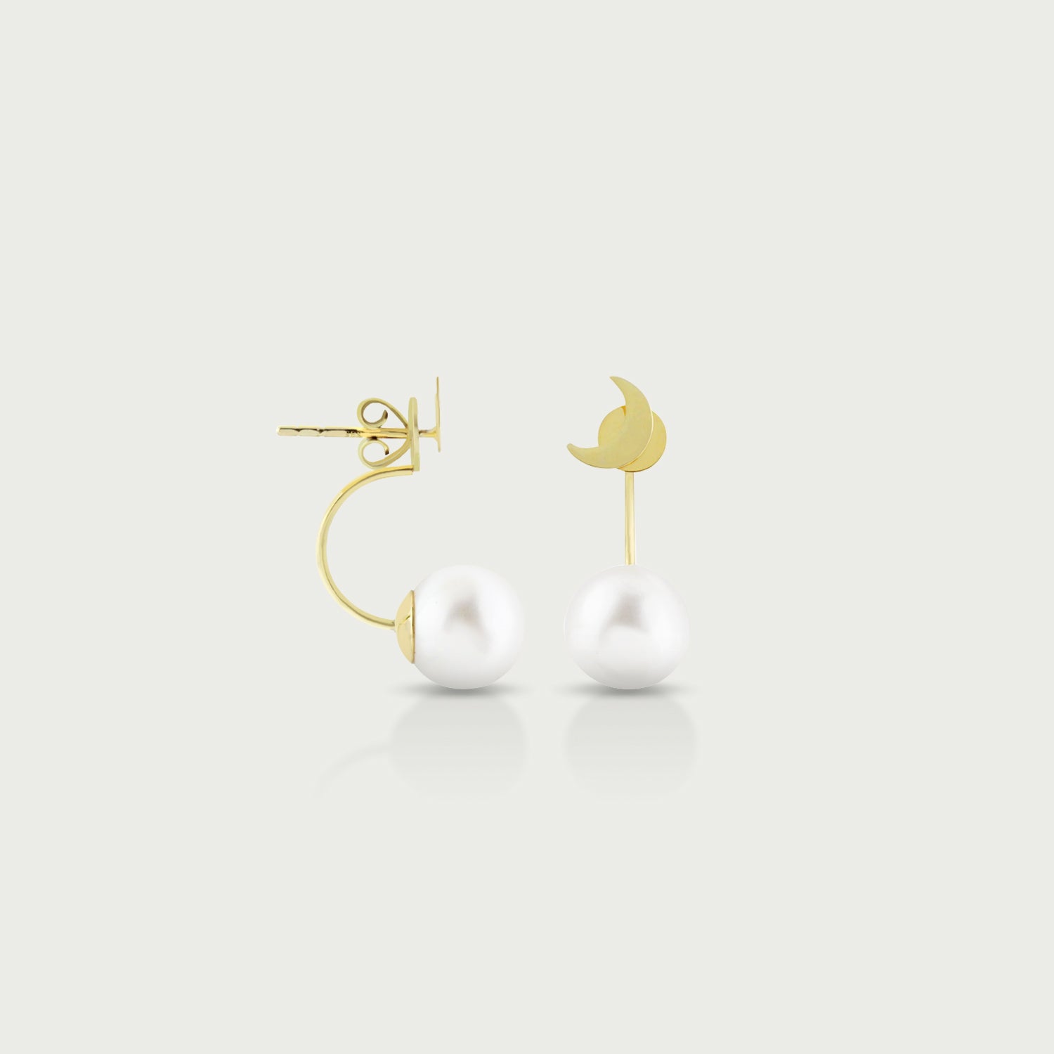 High Tide One Pearl Earrings