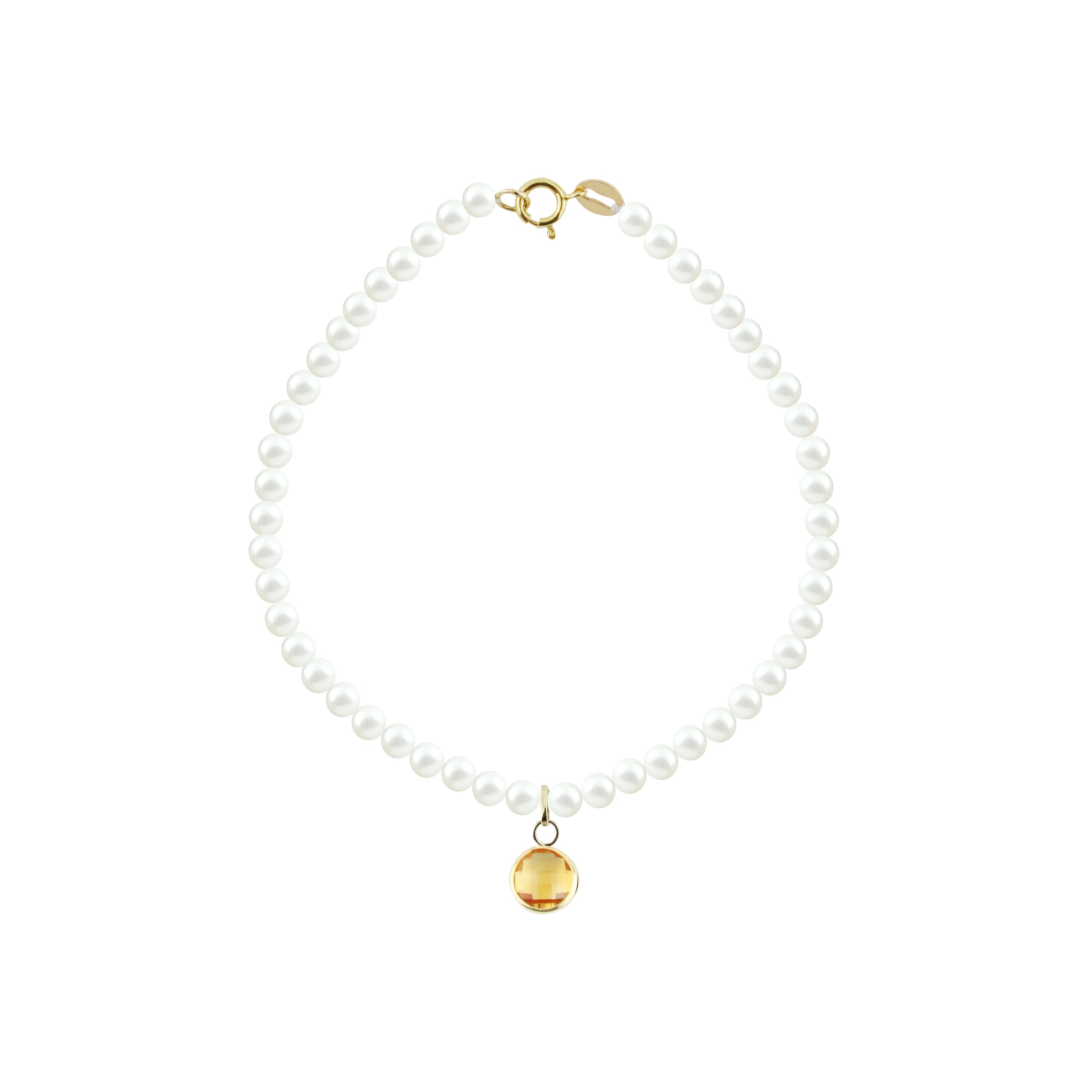 Sunlit Mood Pearl Bracelet