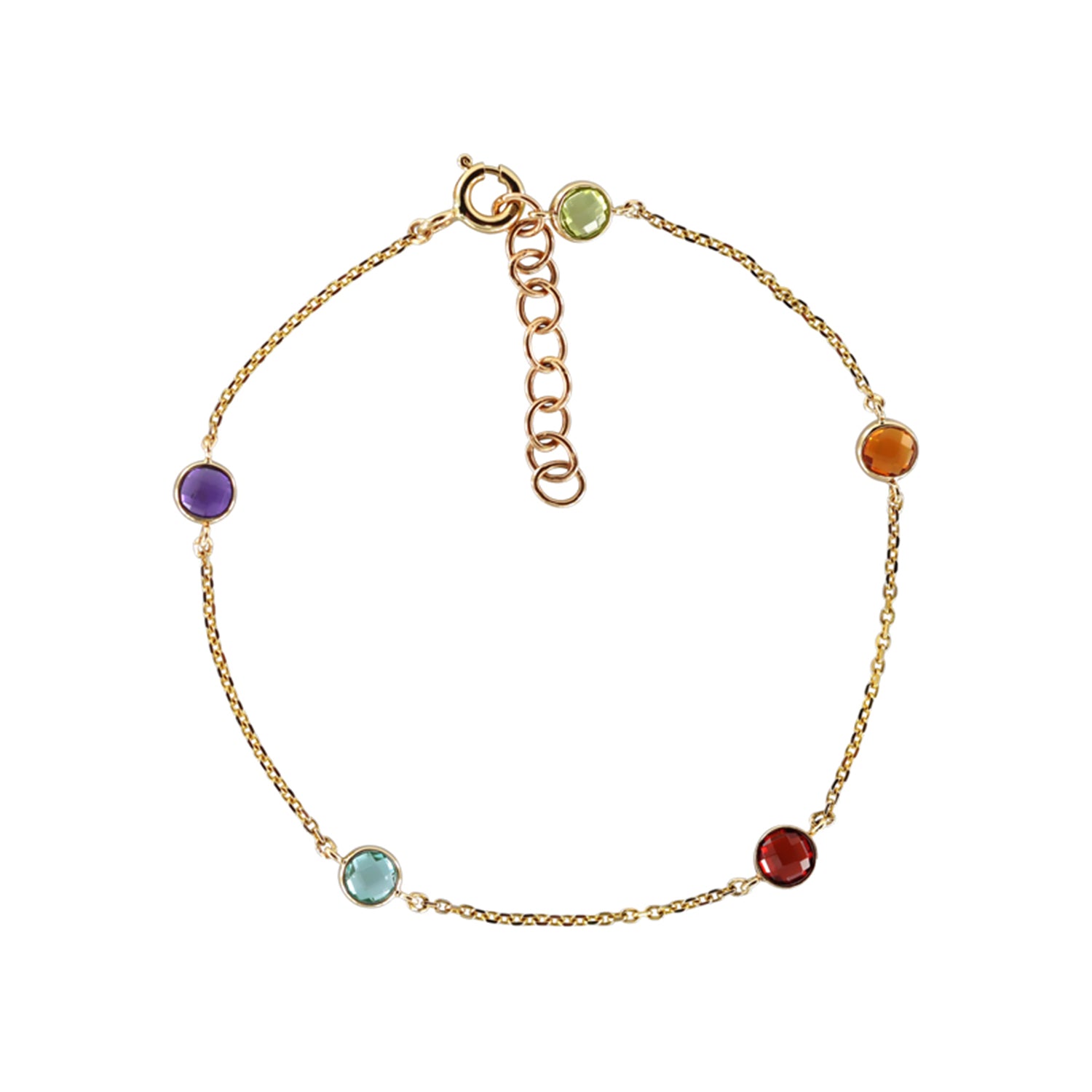 Spectrum Charms Rainbow Bracelet