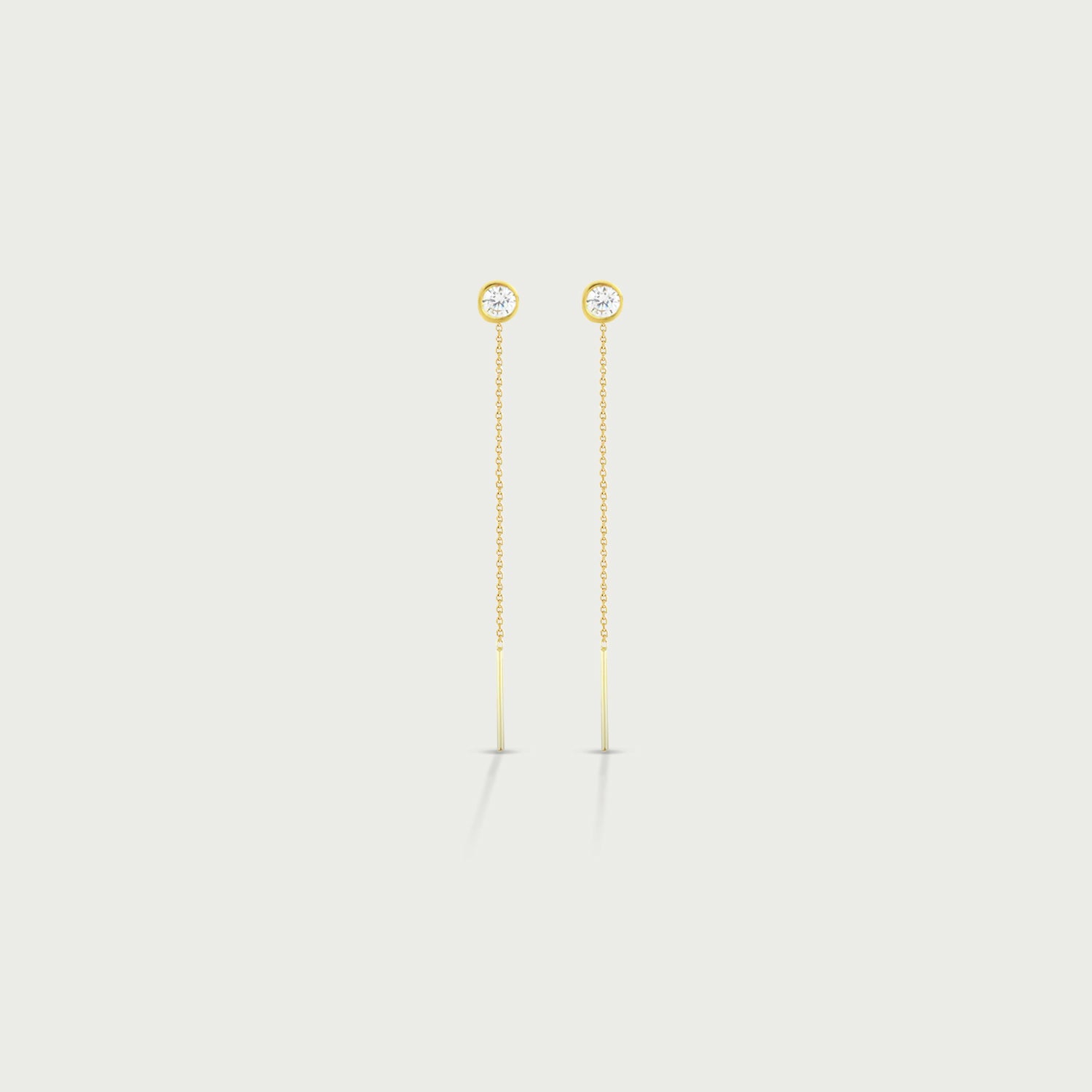 Everyday Edge Gold Hoop Earrings
