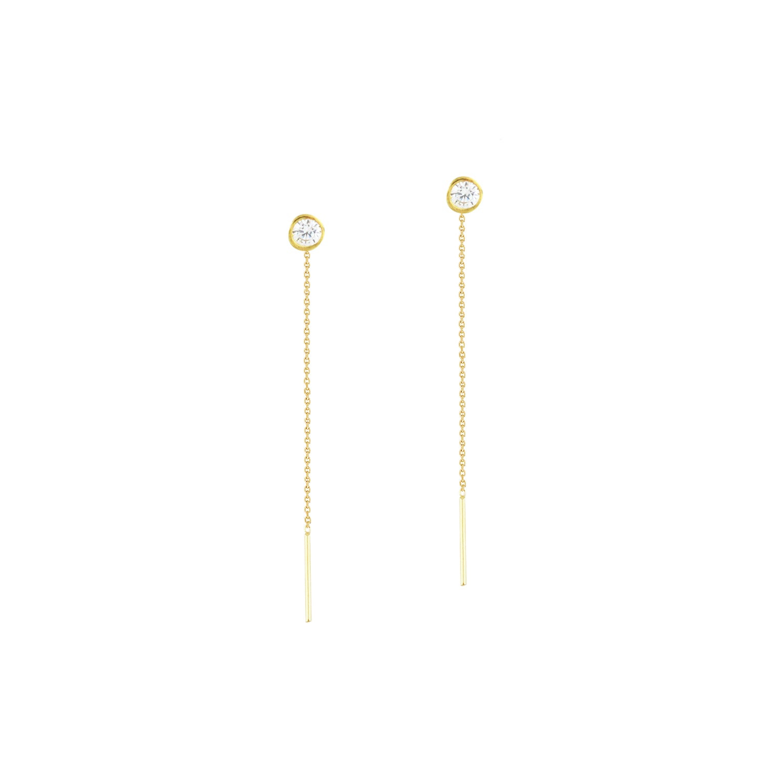 Everyday Edge Gold Hoop Earrings