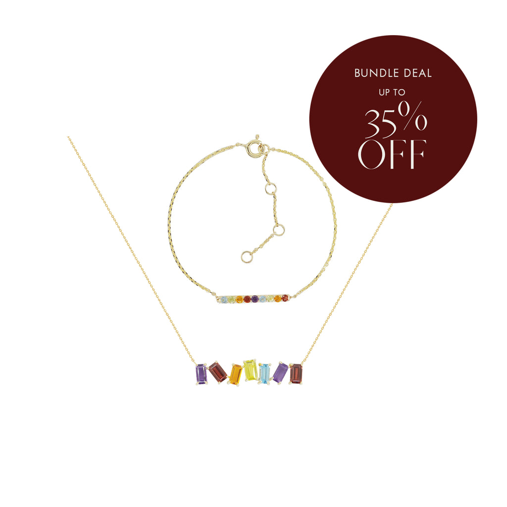 Bundle Deal: Got to Go Rainbow Necklace and Got to Go Rainbow Bracelet