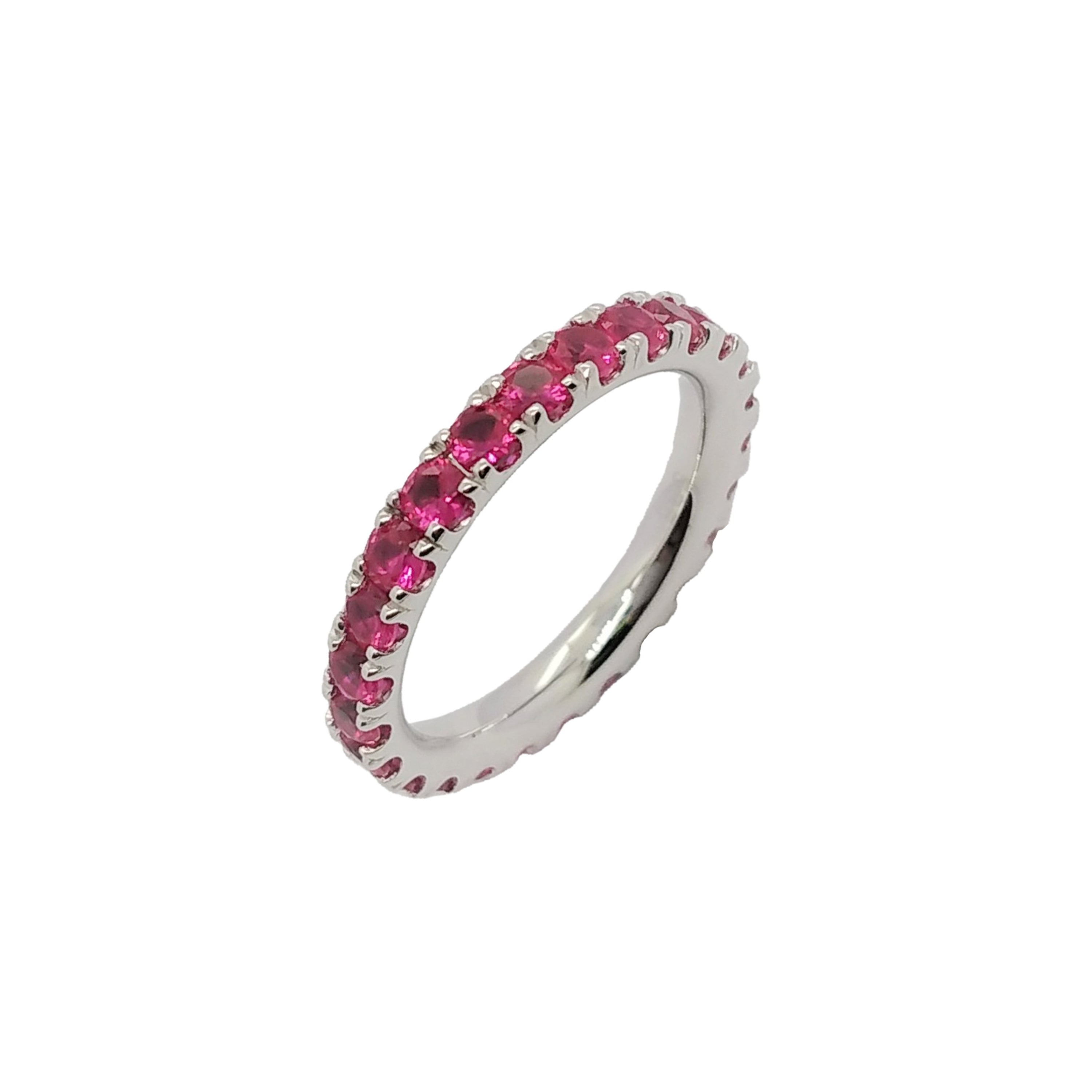 Give Love Ruby Eternity Ring