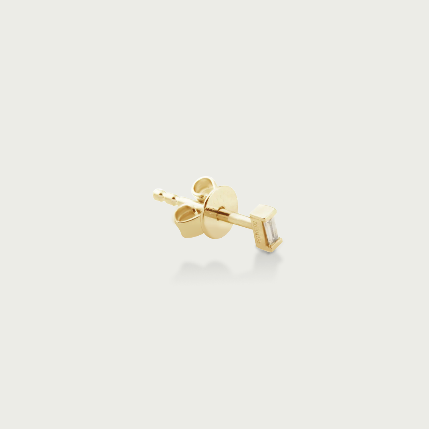 Crystal Clear Diamond Stud Earrings