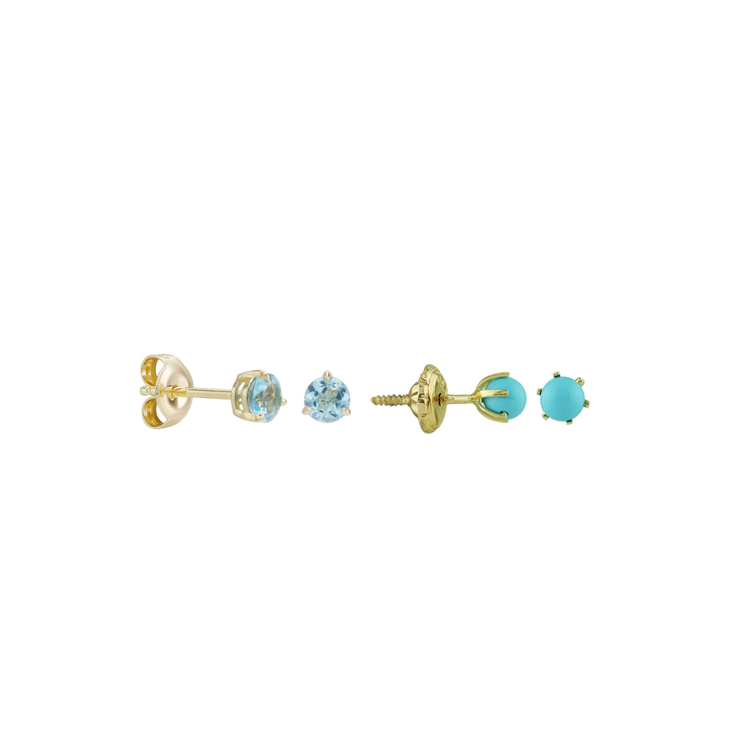 Bundle Deal: Just Wear 'Em Blue Stud Earrings