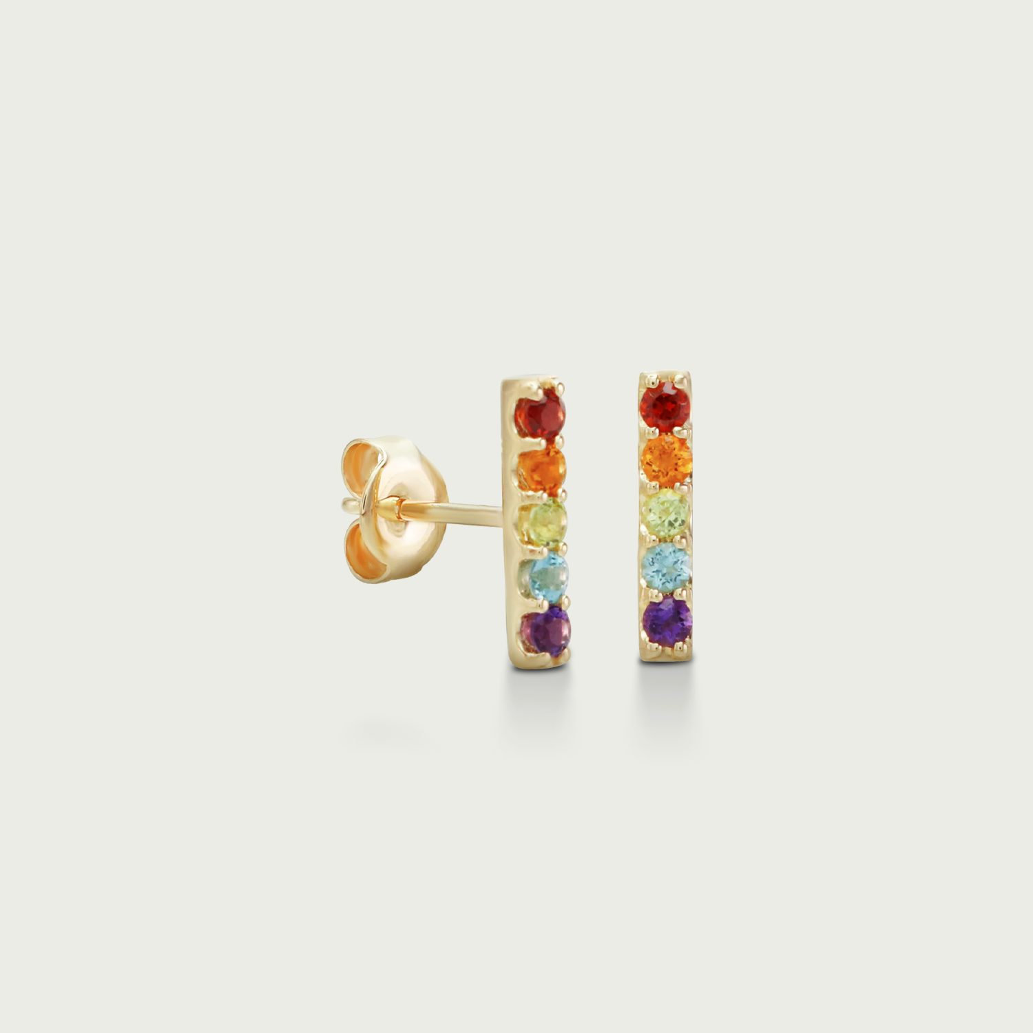 Got to Go Rainbow Stud Earrings