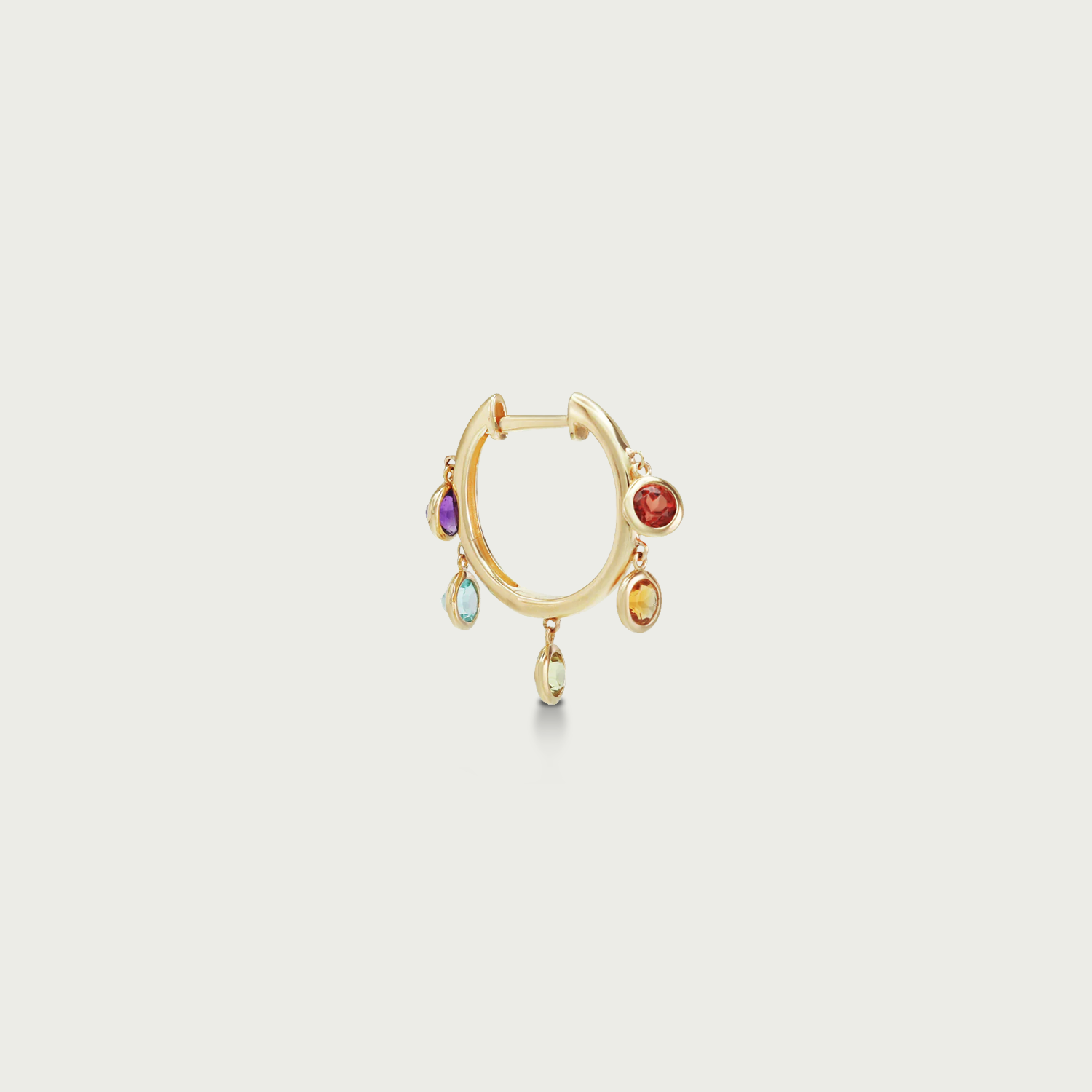 Painted Skies Chandelier Hoop Earrings