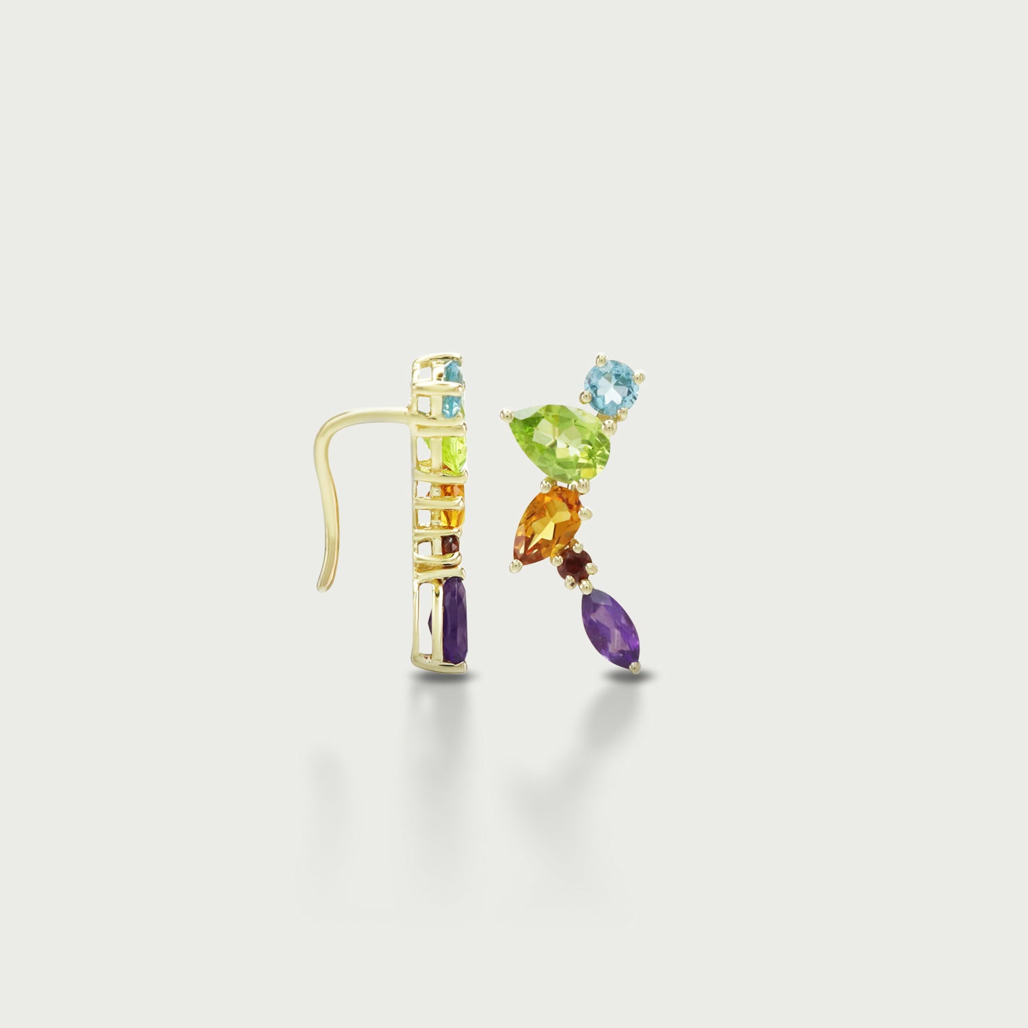 Give it to Me Dear Rainbow Crawler Earrings