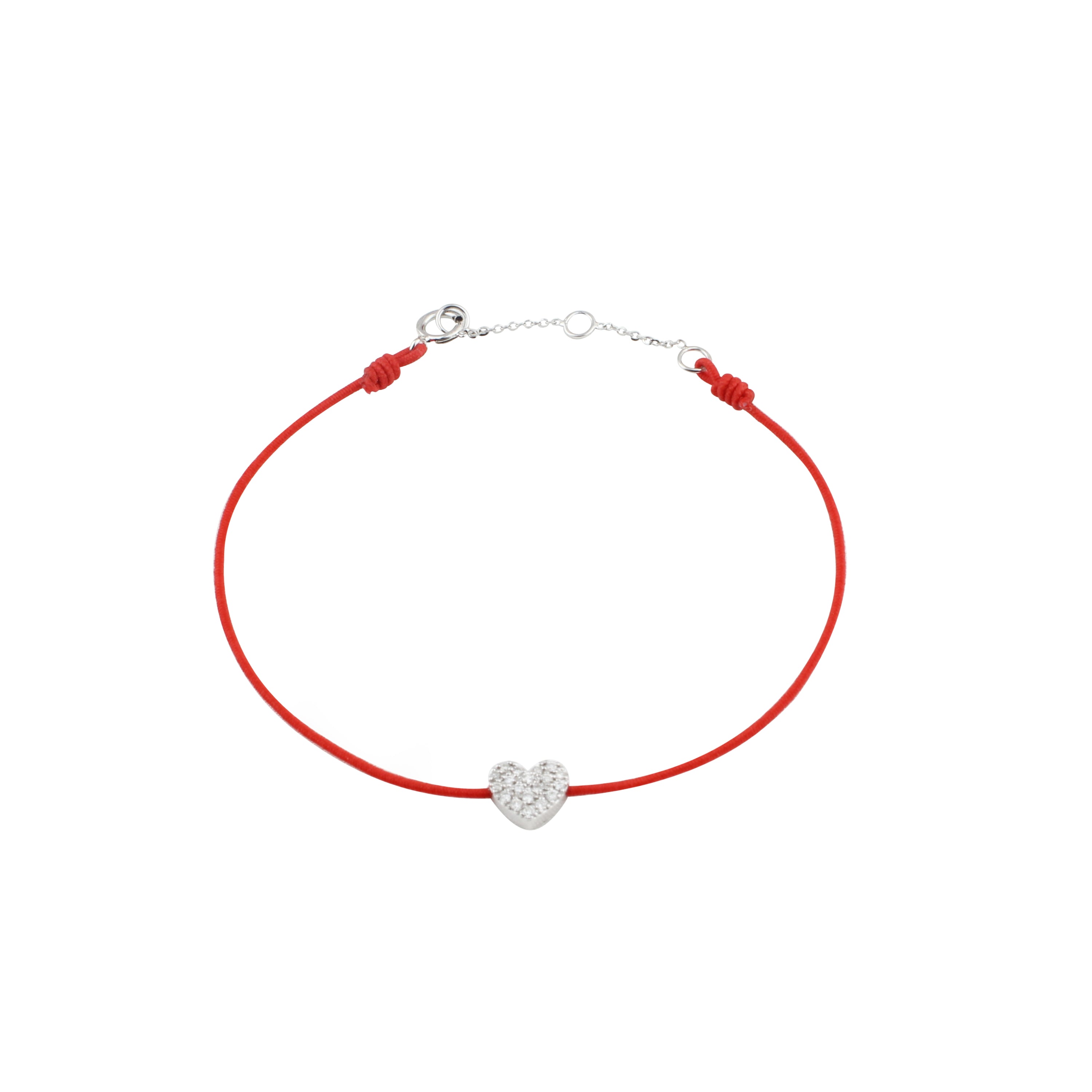 Heartlight Red String Bracelet