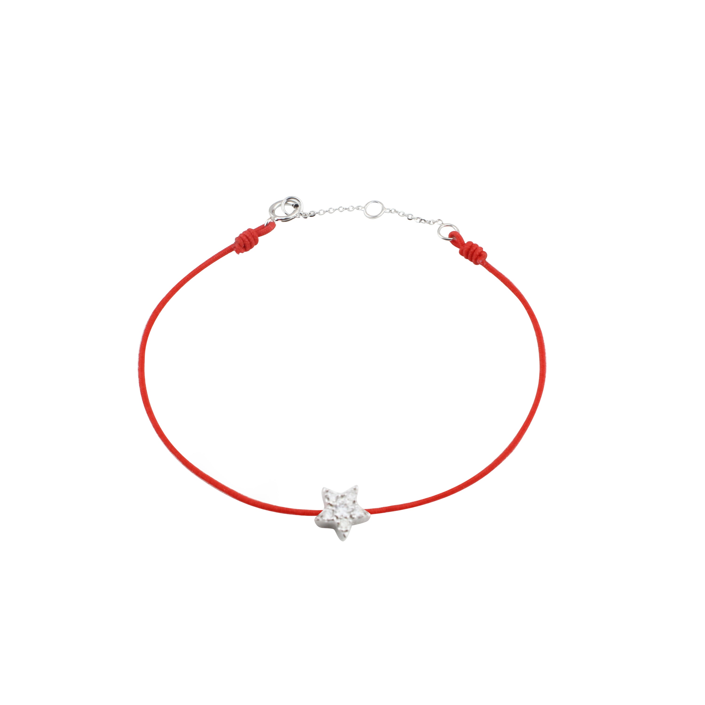 Starlight Red String Bracelet