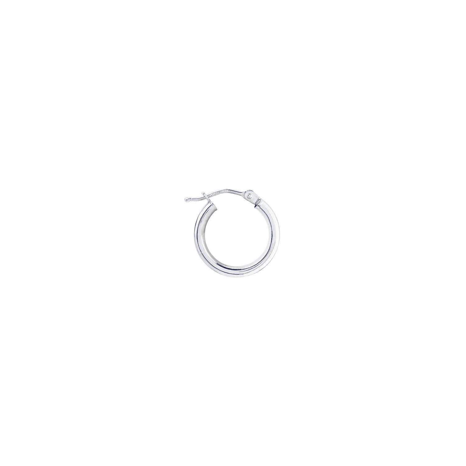 Initial Thought Gold Hoop Earrings