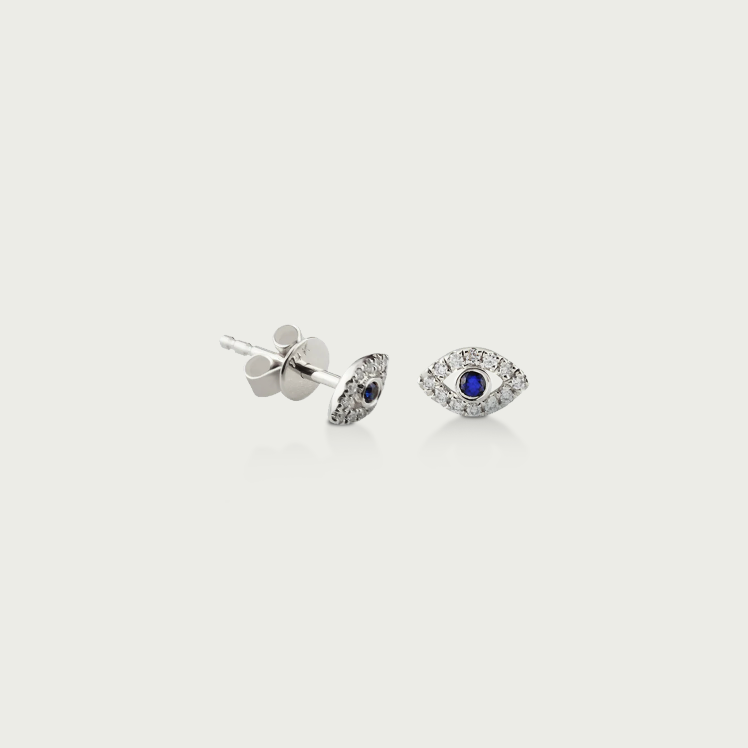 Can't Touch Me Gold Stud Earrings